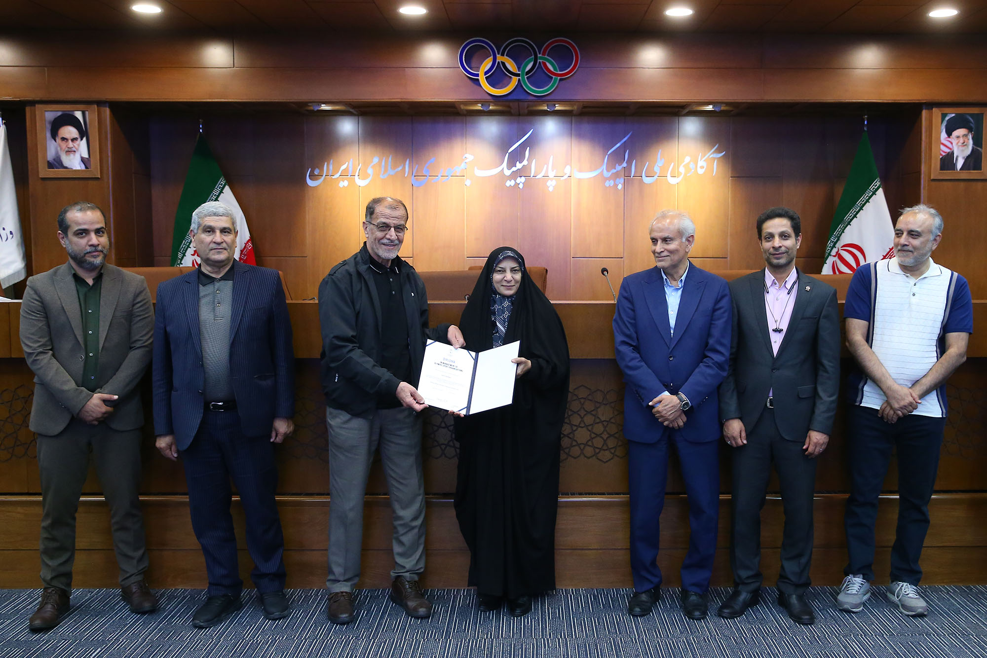 مراسم اختتامیه نهمین دوره و افتتاحیه دهمین دوره سولیداریتی مدیریت ورزشی 14