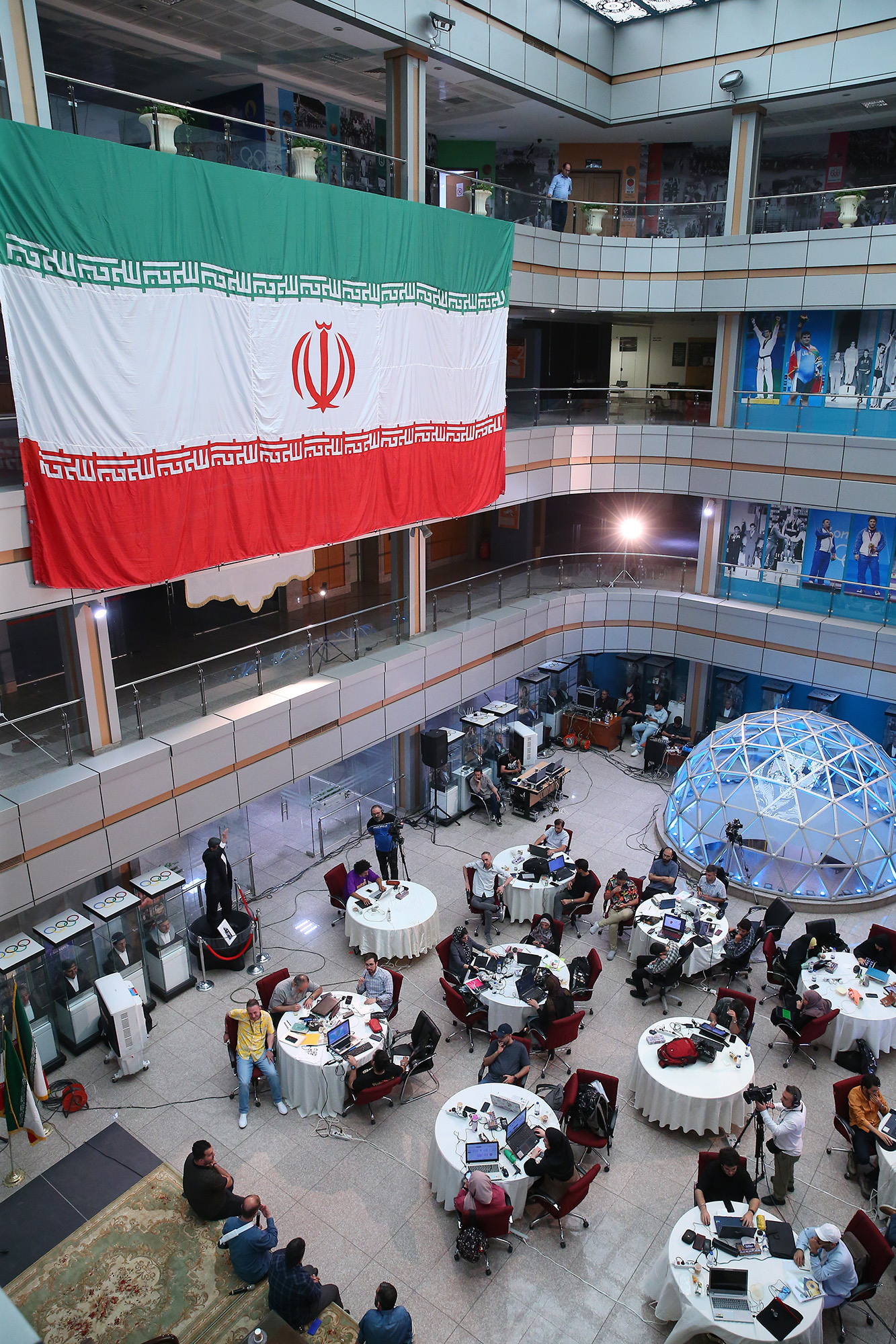 بازدید وزیر ورزش و جوانان و قائم مقام وزارت ارشاد و ریاست کمیته ملی المپیک  از پروژه ایران یار 2