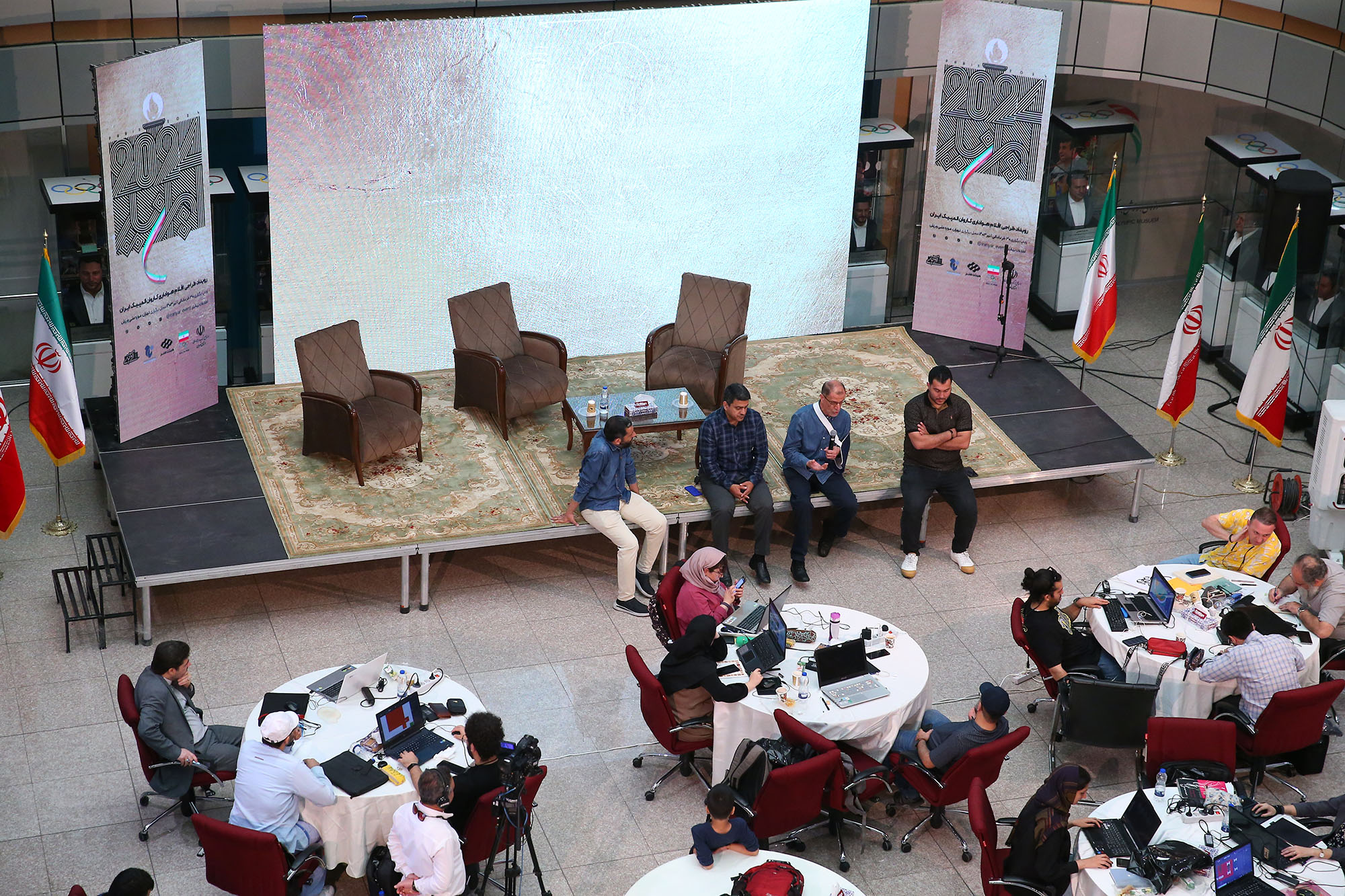 بازدید وزیر ورزش و جوانان و قائم مقام وزارت ارشاد و ریاست کمیته ملی المپیک  از پروژه ایران یار 3