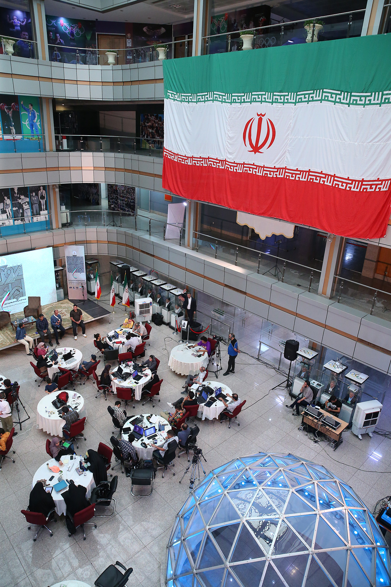 بازدید وزیر ورزش و جوانان و قائم مقام وزارت ارشاد و ریاست کمیته ملی المپیک  از پروژه ایران یار 4