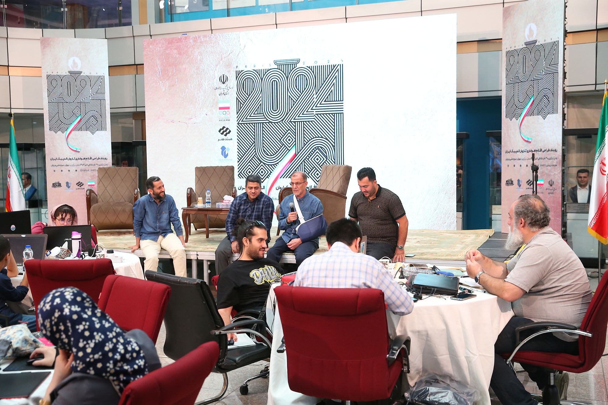 بازدید وزیر ورزش و جوانان و قائم مقام وزارت ارشاد و ریاست کمیته ملی المپیک  از پروژه ایران یار 12