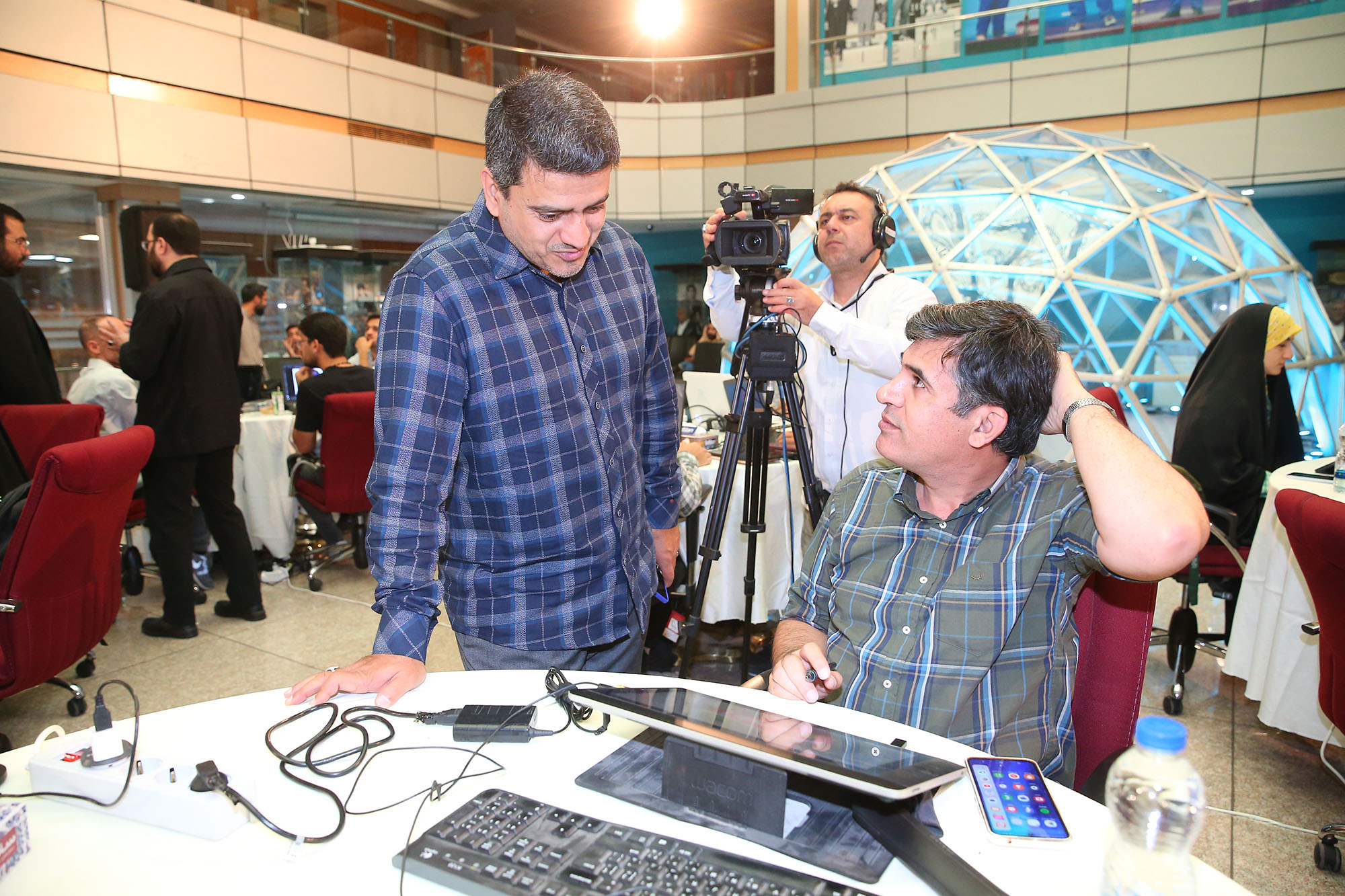 بازدید وزیر ورزش و جوانان و قائم مقام وزارت ارشاد و ریاست کمیته ملی المپیک  از پروژه ایران یار 16