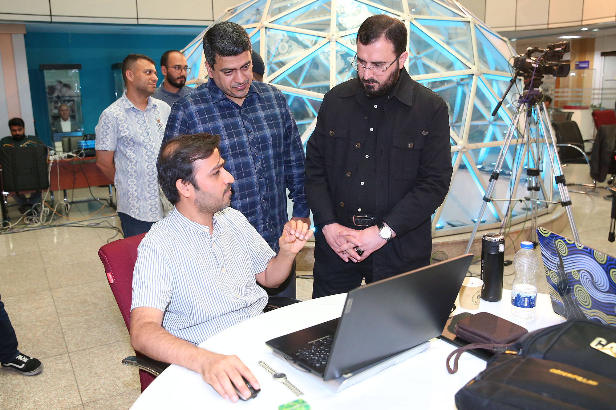 بازدید وزیر ورزش و جوانان و قائم مقام وزارت ارشاد و ریاست کمیته ملی المپیک  از پروژه ایران یار 17