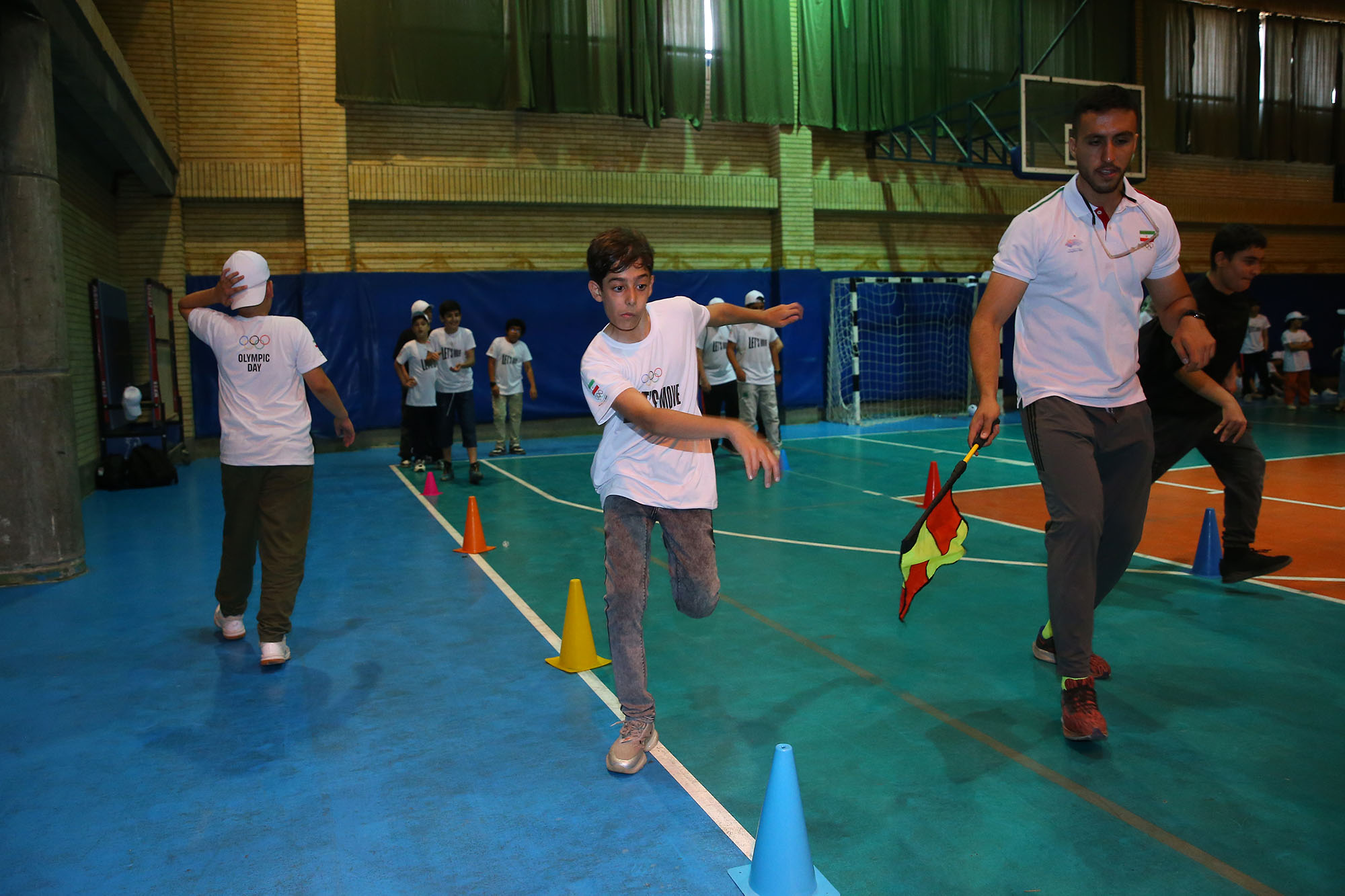 مراسم دوی روز المپیک 2