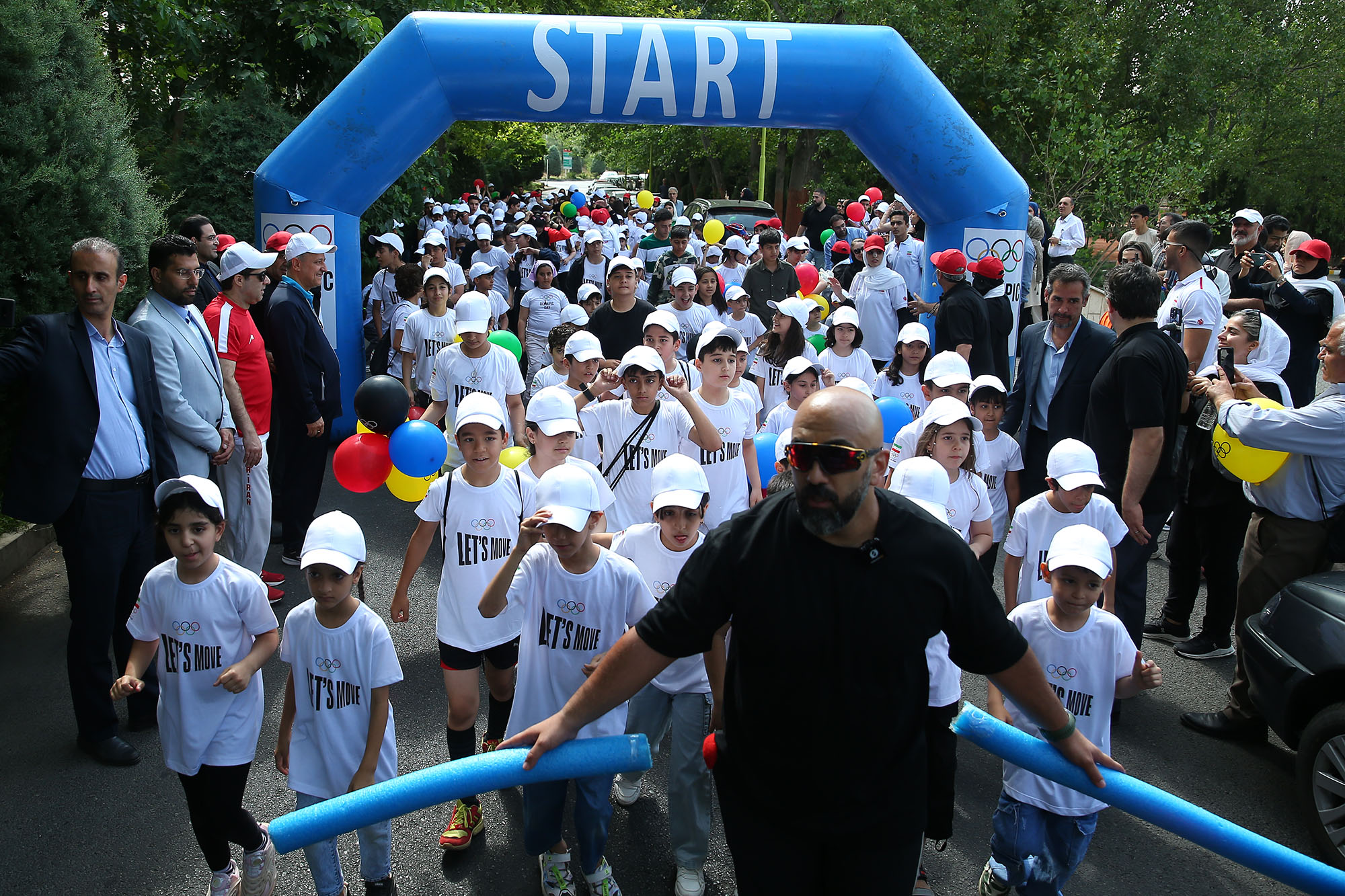 مراسم دوی روز المپیک 25