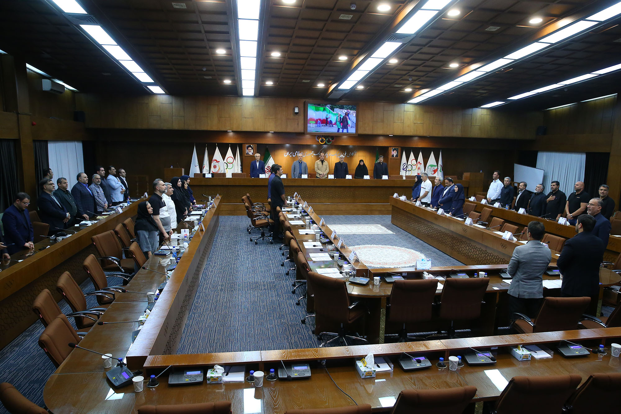 نشست توجیهی سرپرستان و سرمبیان اعزامی به المپیک پاریس 41