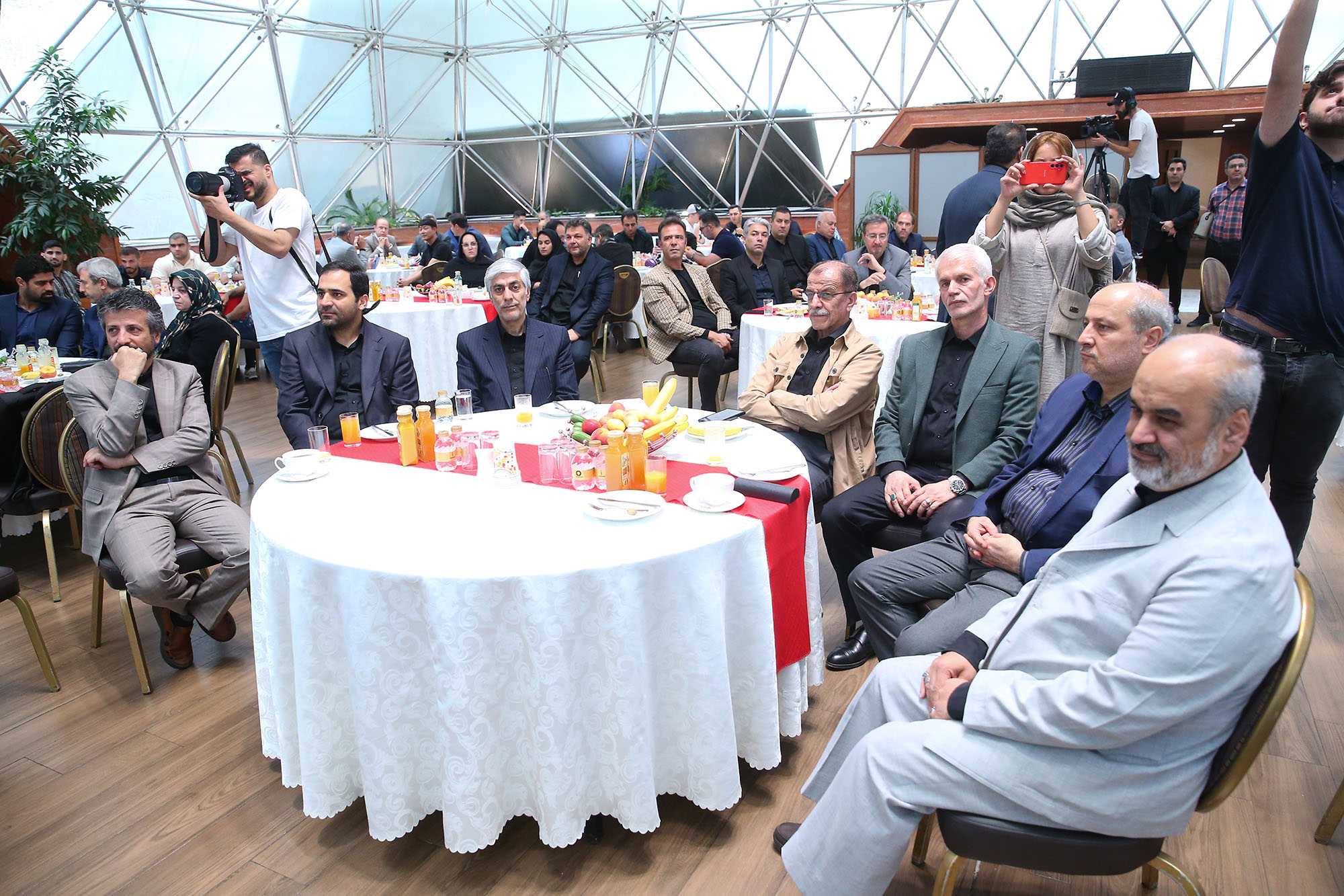 مراسم بدرقه کاروان ورزشی اعزامی به بازی های المپیک پاریس و امضا تفاهم نامه ورزشی با آستان قدس رضوی 33