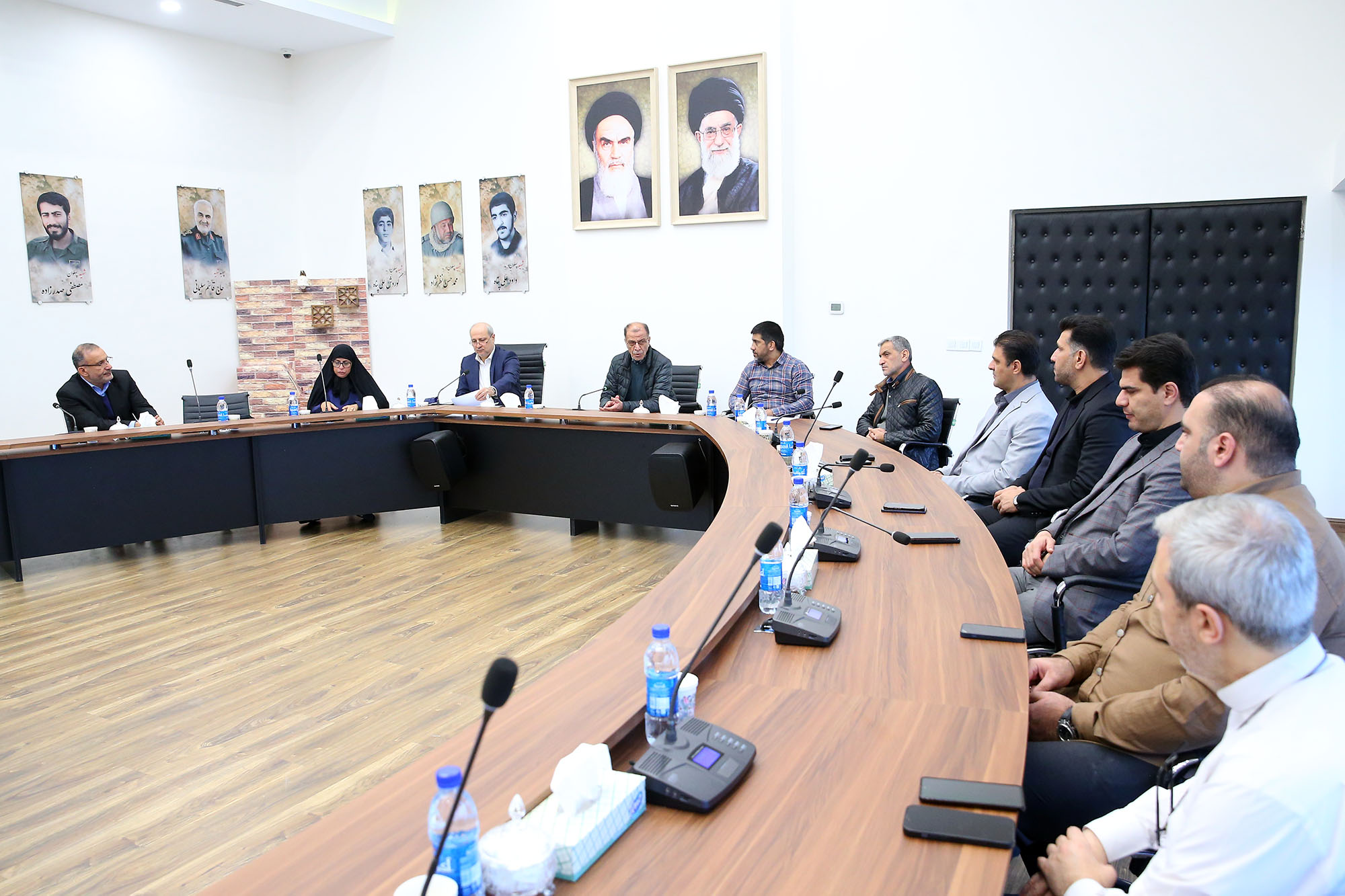 جلسه هیئت اجرایی کمیته ملی المپیک در فدراسیون کشتی 13