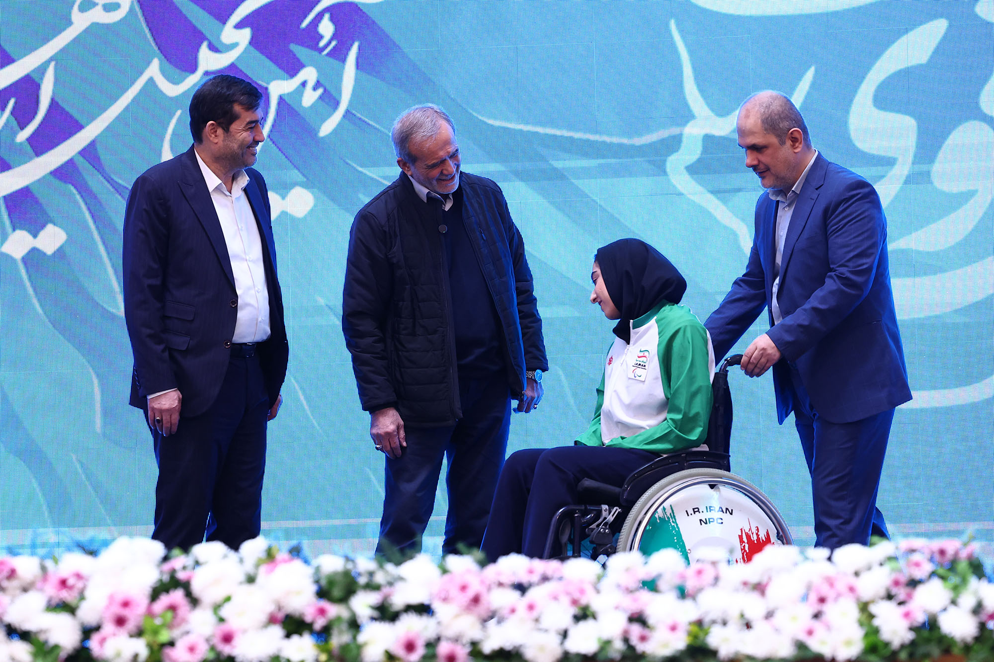 آیین تجلیل از قهرمانان المپیک و پارالمپیک پاریس 3