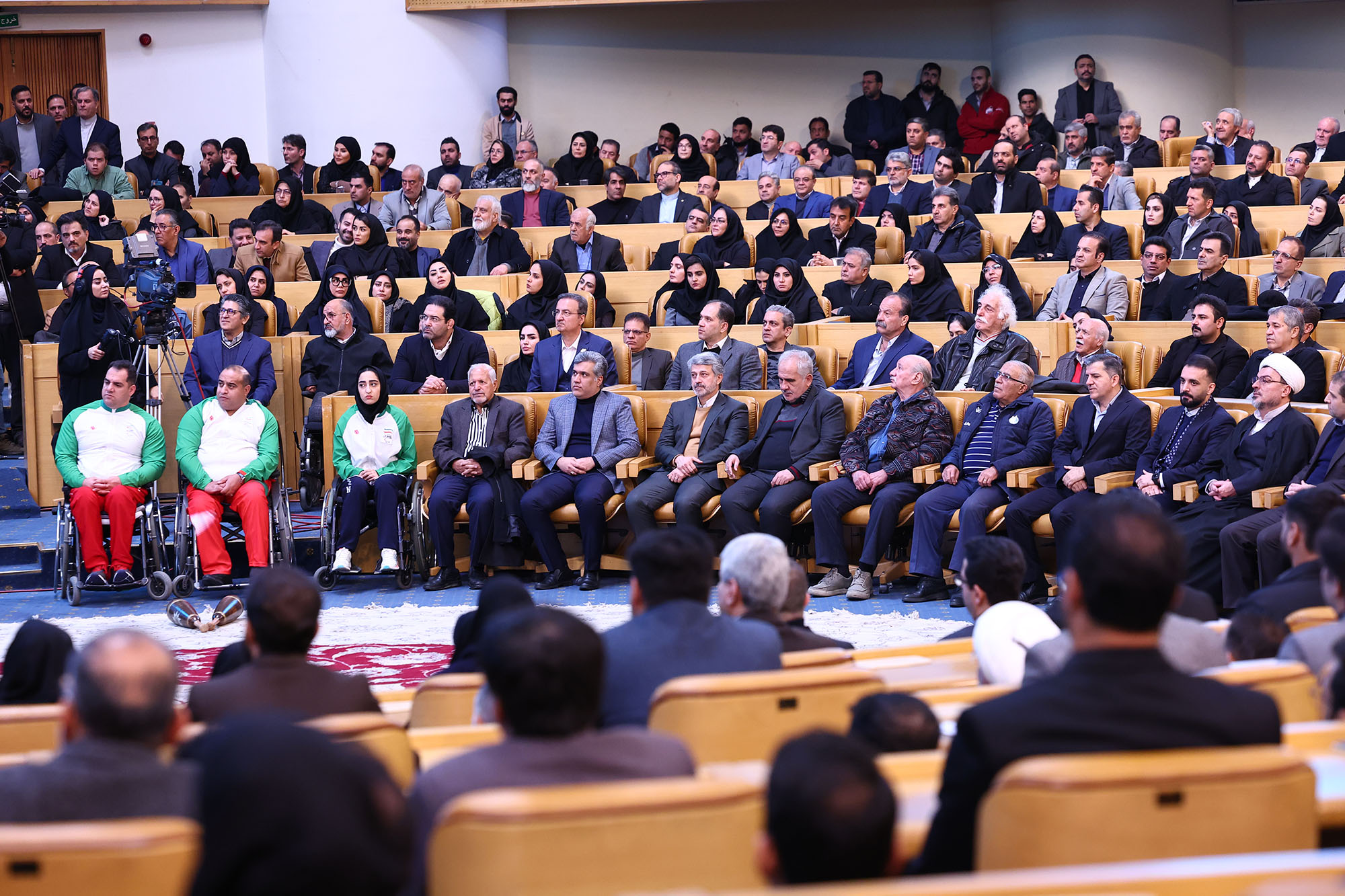 آیین تجلیل از قهرمانان المپیک و پارالمپیک پاریس 35