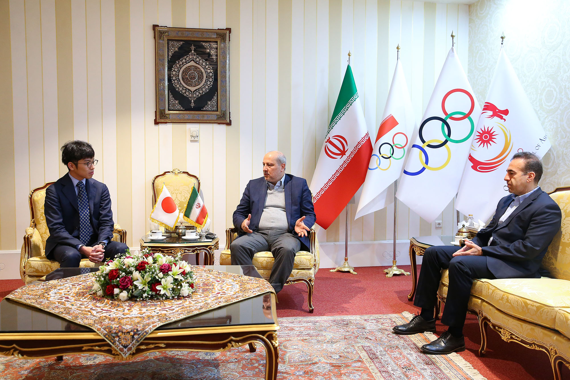 دیدار دبیرکل کمیته ملی المپیک با رایزن فرهنگی سفارت ژاپن 6