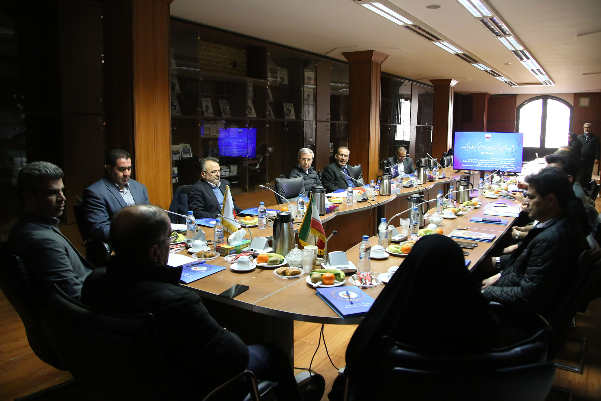 جلسه هیئت اجرایی کمیته ملی المپیک در فدراسیون تکواندو 18