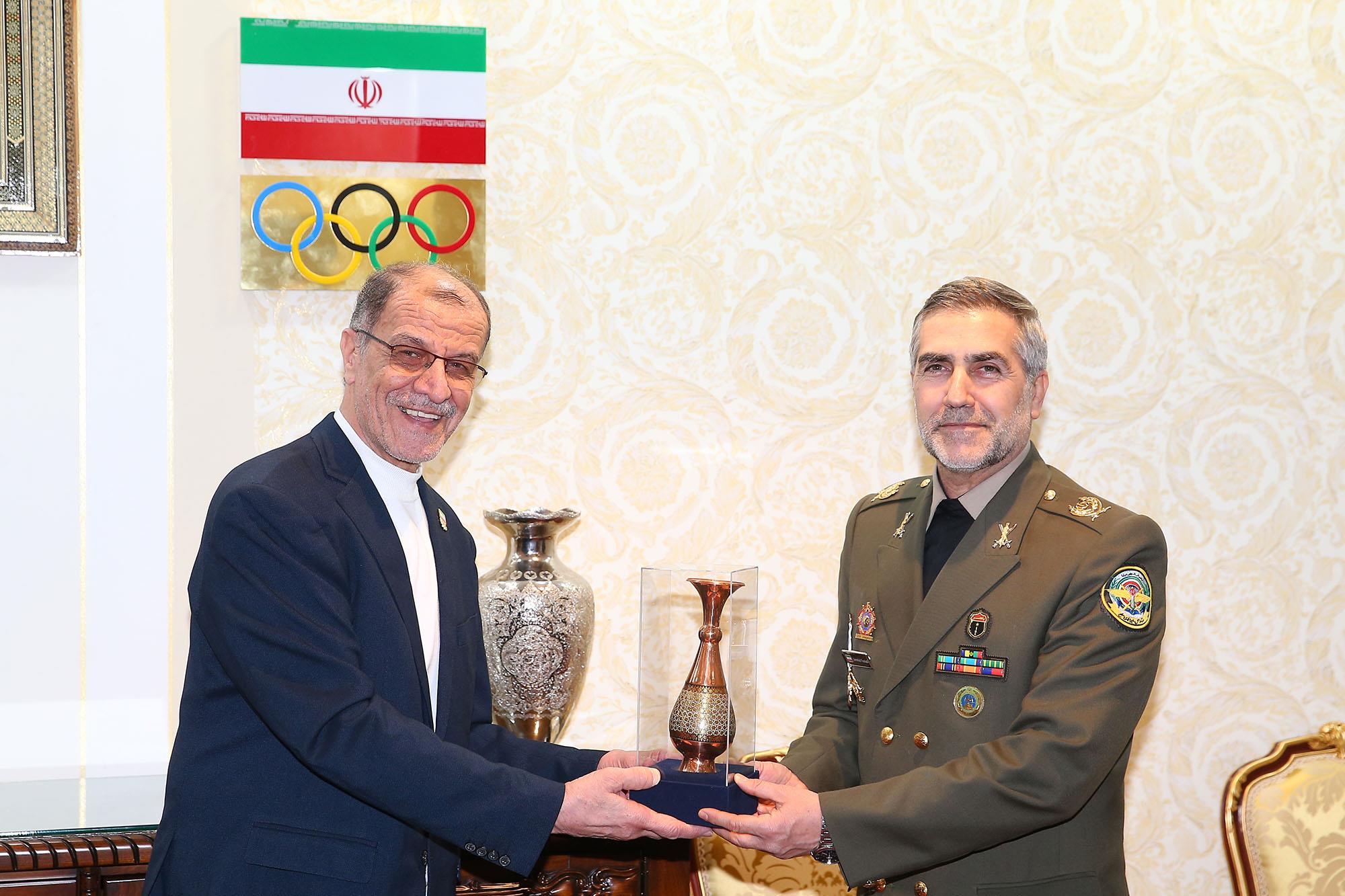 دیدار ریاست کمیته ملی المپیک با دبیرکل سیزم 2