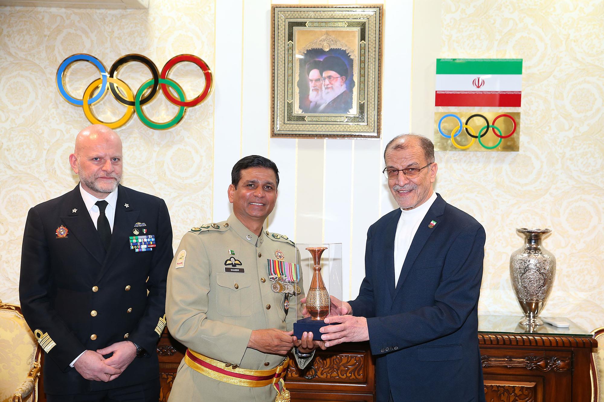 دیدار ریاست کمیته ملی المپیک با دبیرکل سیزم 3