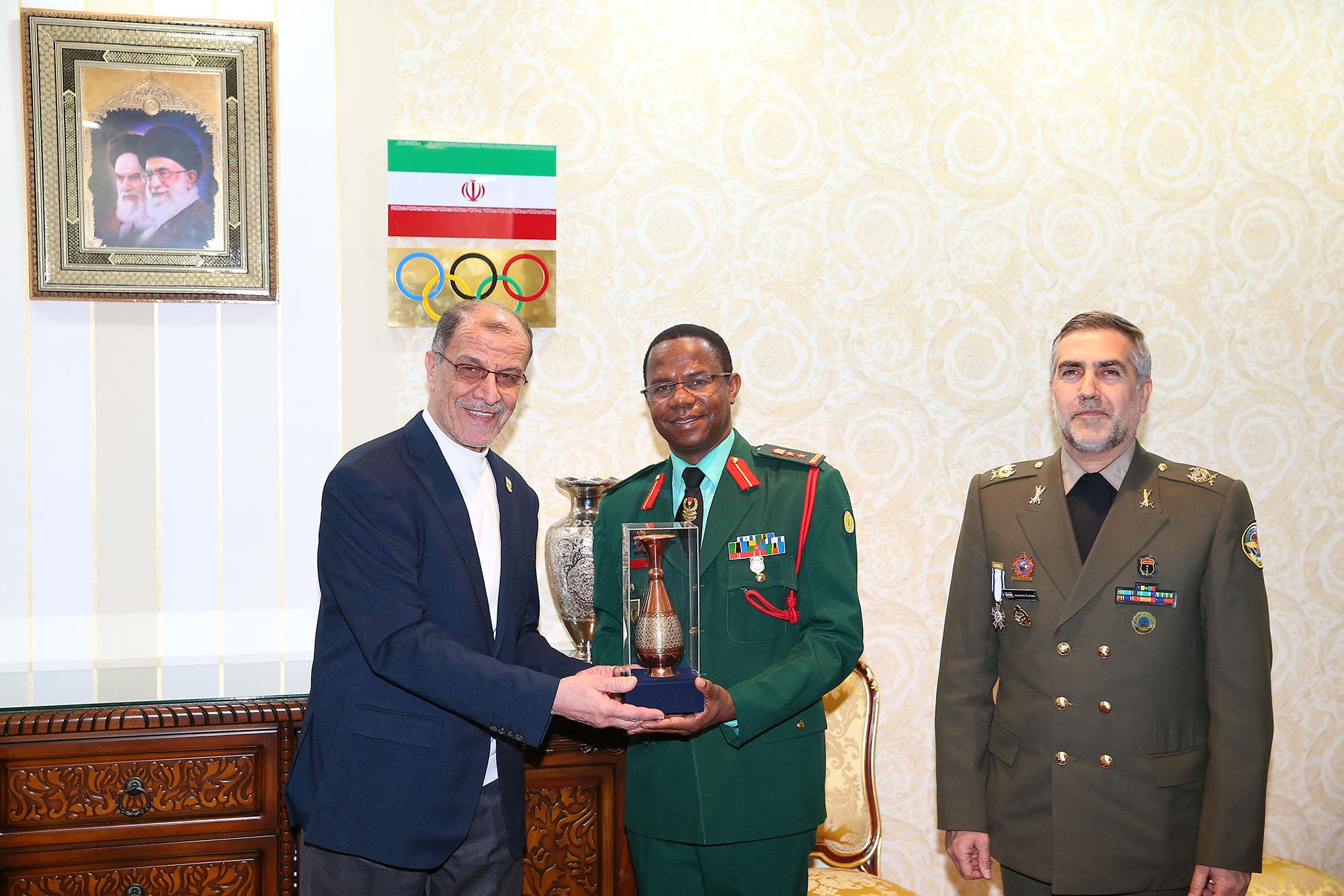 دیدار ریاست کمیته ملی المپیک با دبیرکل سیزم 4