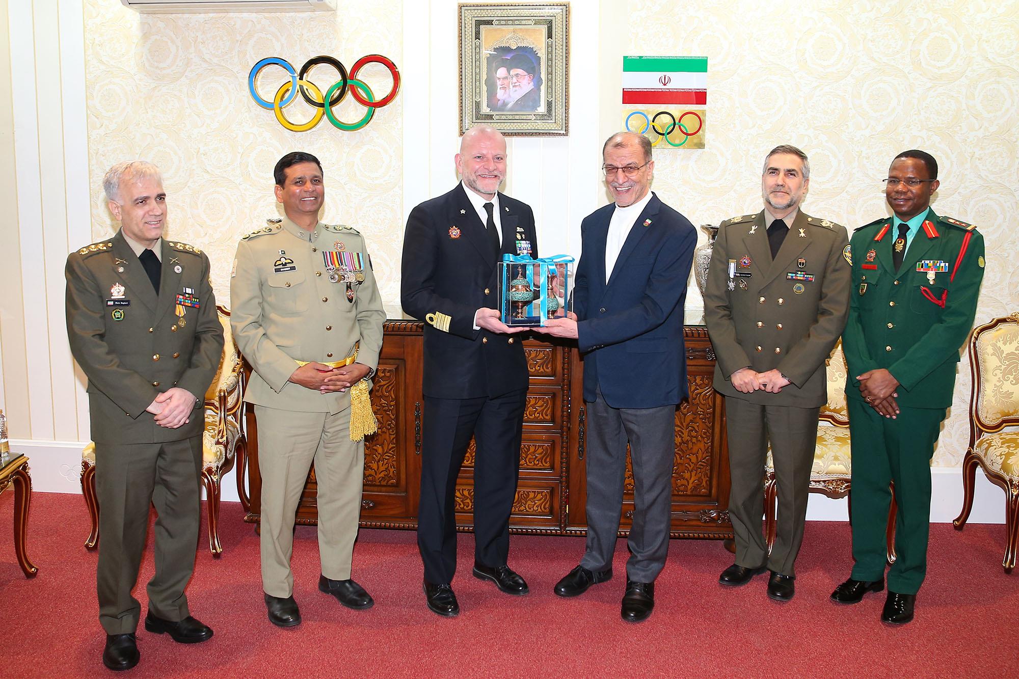 دیدار ریاست کمیته ملی المپیک با دبیرکل سیزم 6