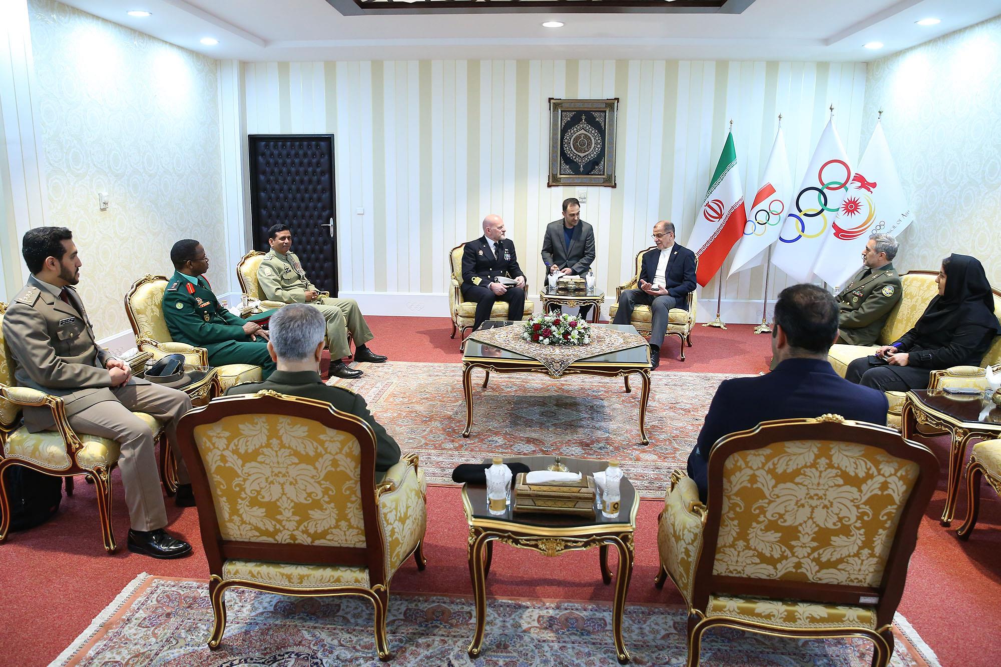 دیدار ریاست کمیته ملی المپیک با دبیرکل سیزم 12