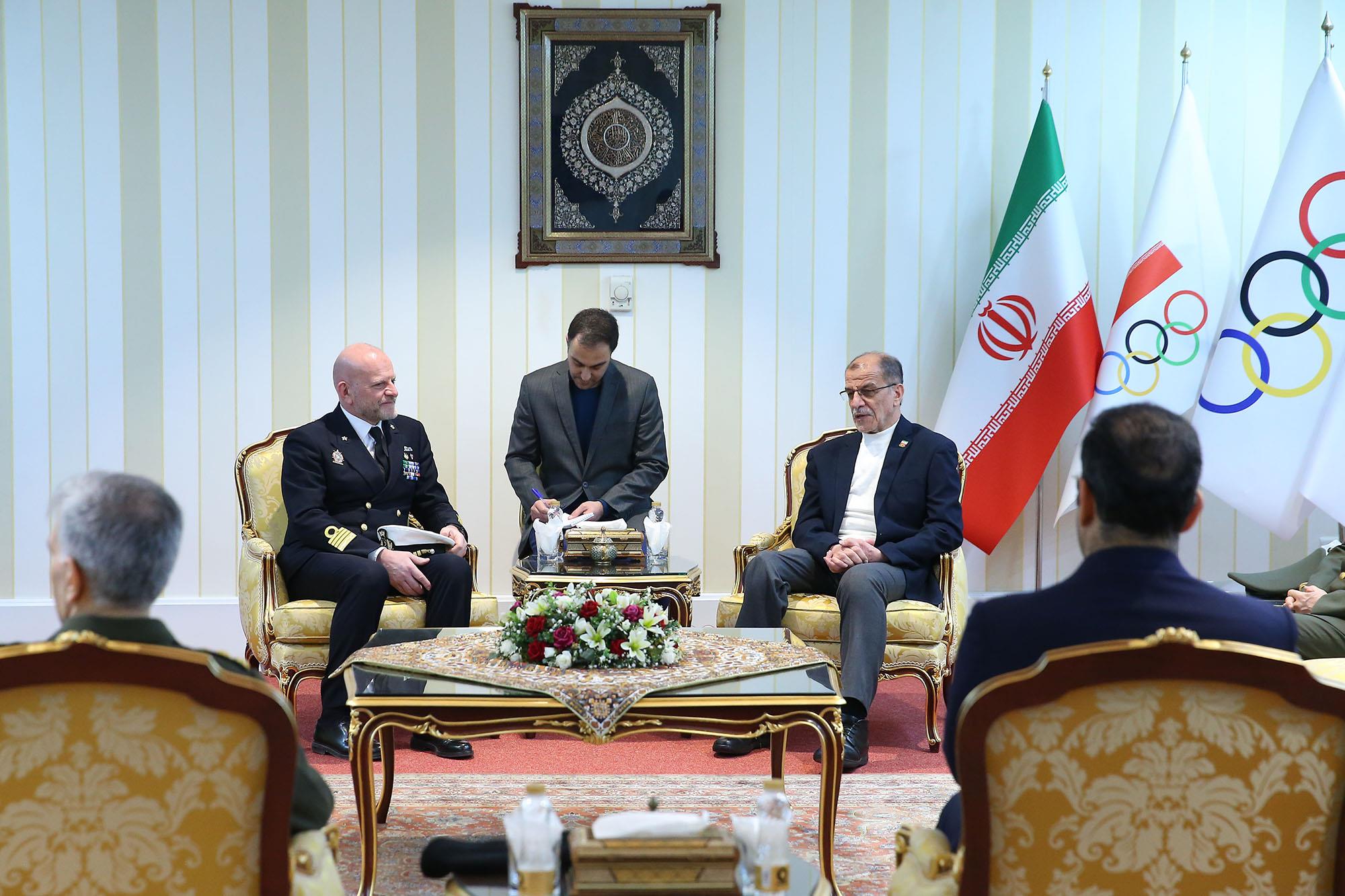 دیدار ریاست کمیته ملی المپیک با دبیرکل سیزم 13