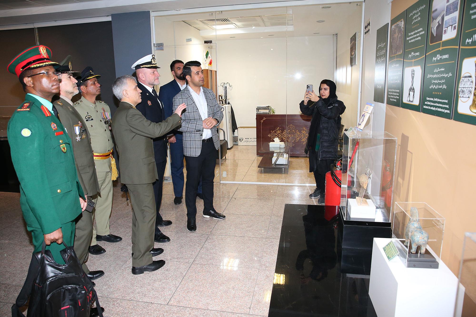 بازدید دبیرکل سیزم از موزه ملی المپیک و پارالمپیک 7