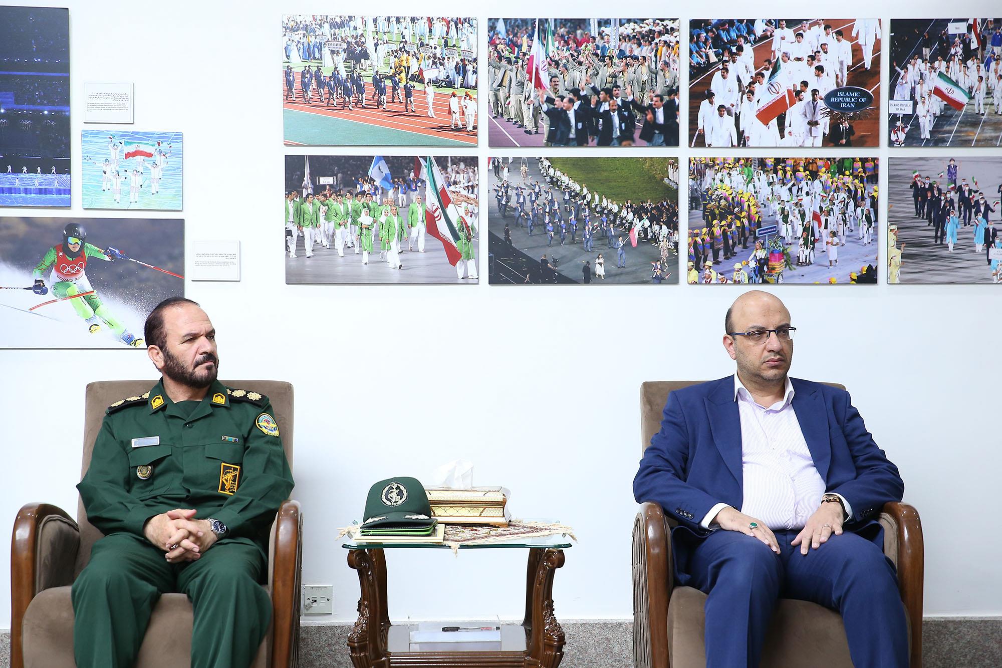 عقد تفاهمنامه همکاری کمیته ملی المپیک واداره ورزش و آمادگی جسمانی نیروهای مسلح 8