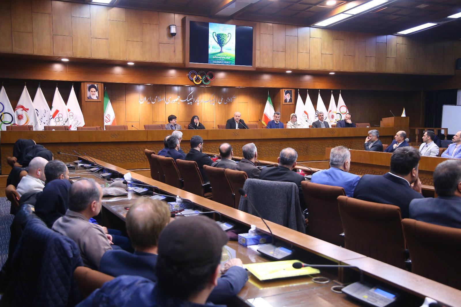 مراسم روز درختکاری در آکادمی ملی المپیک و فدراسیون گلف 22