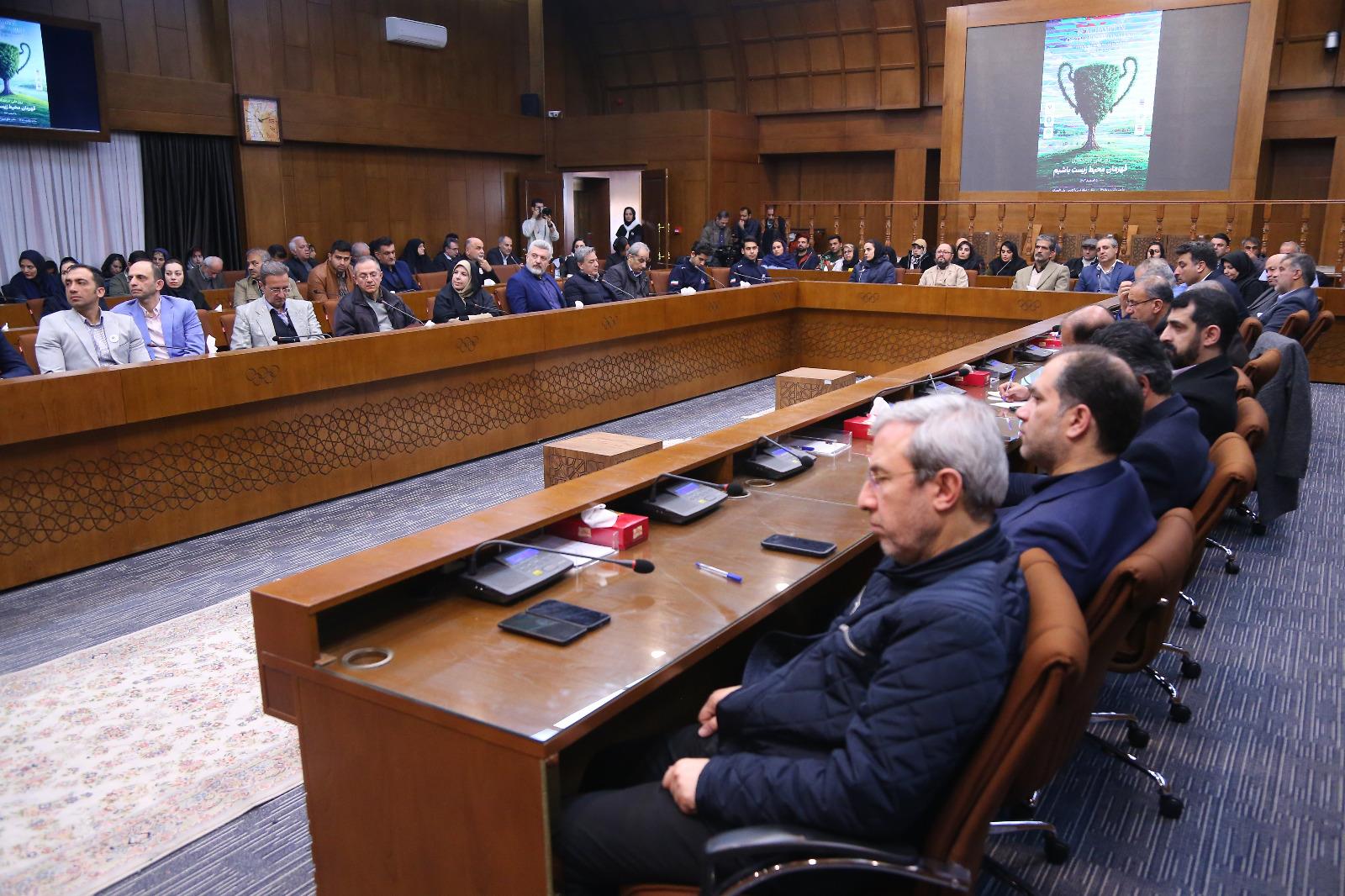 مراسم روز درختکاری در آکادمی ملی المپیک و فدراسیون گلف 23