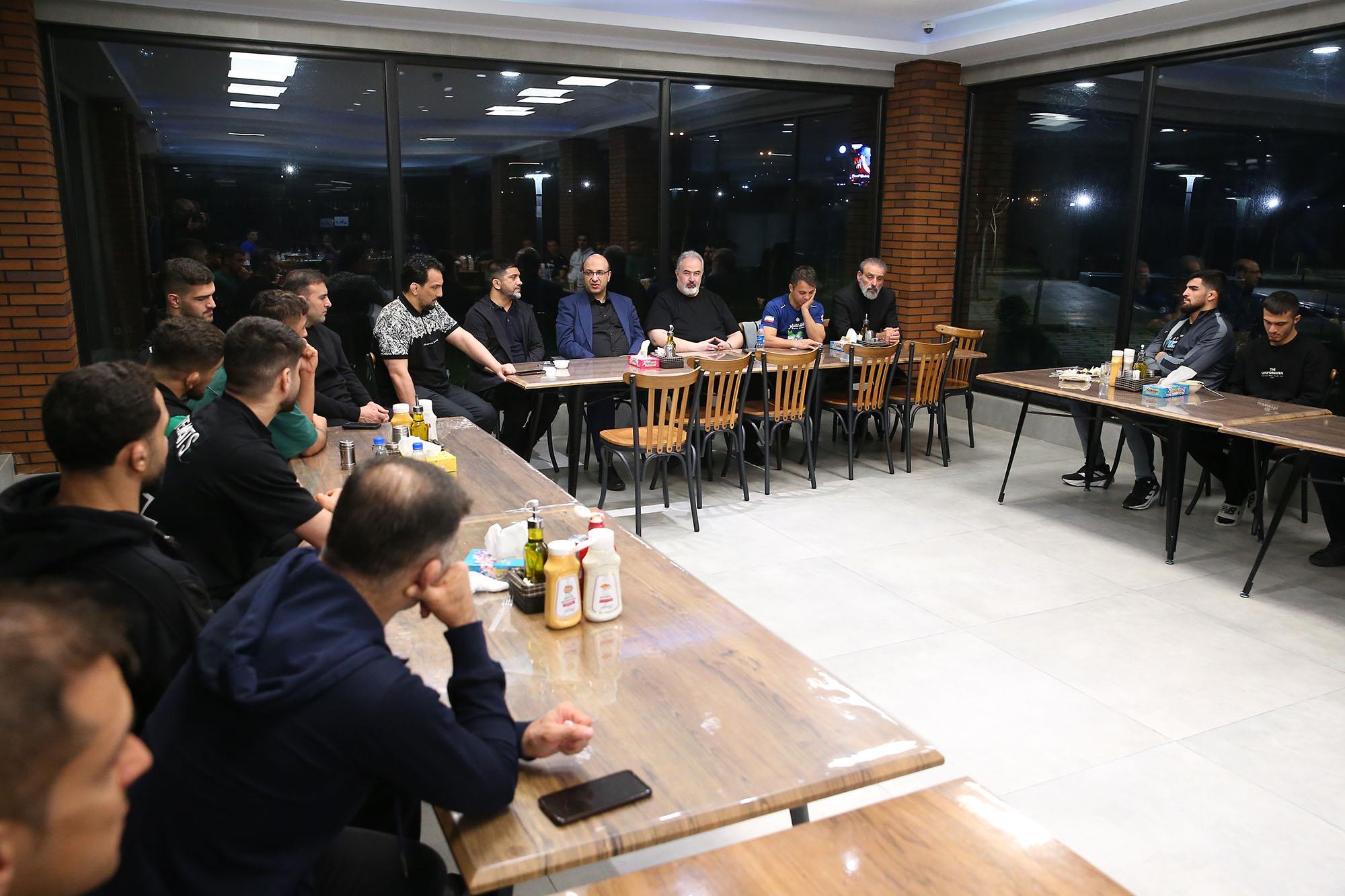 بازدید دبیرکل کمیته ملی المپیک از اردو کشتی آزاد و فرنگی- 1