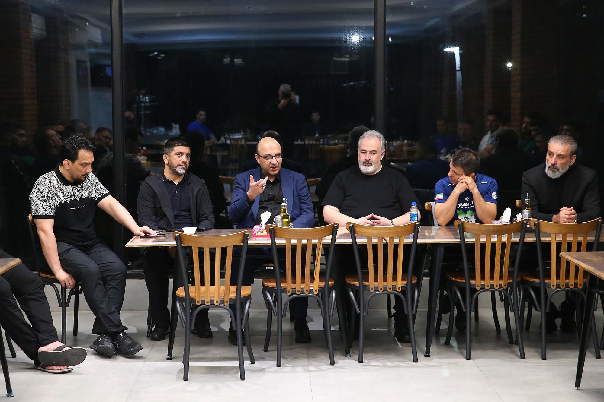 بازدید دبیرکل کمیته ملی المپیک از اردو کشتی آزاد و فرنگی- 2