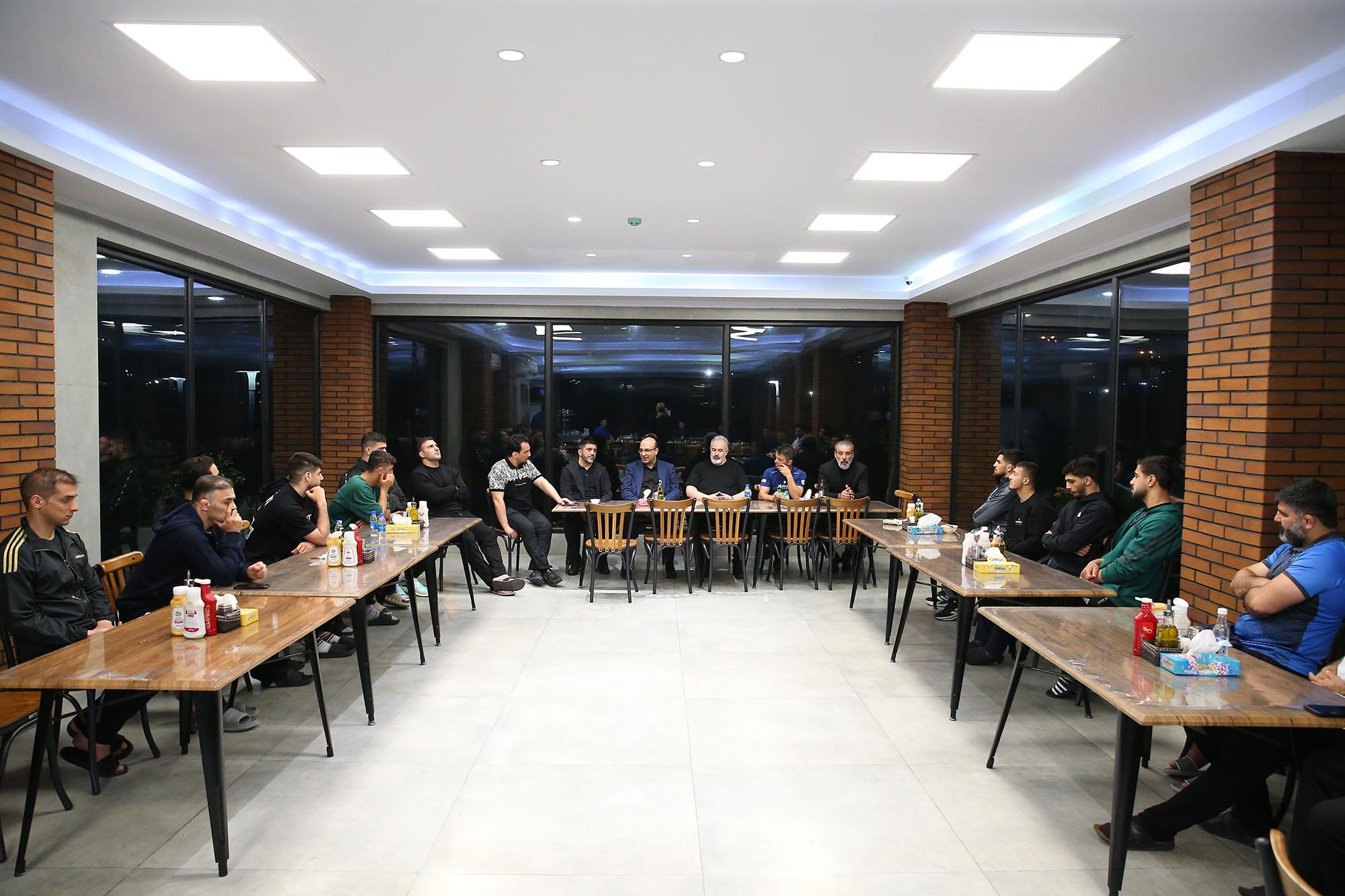 بازدید دبیرکل کمیته ملی المپیک از اردو کشتی آزاد و فرنگی- 3