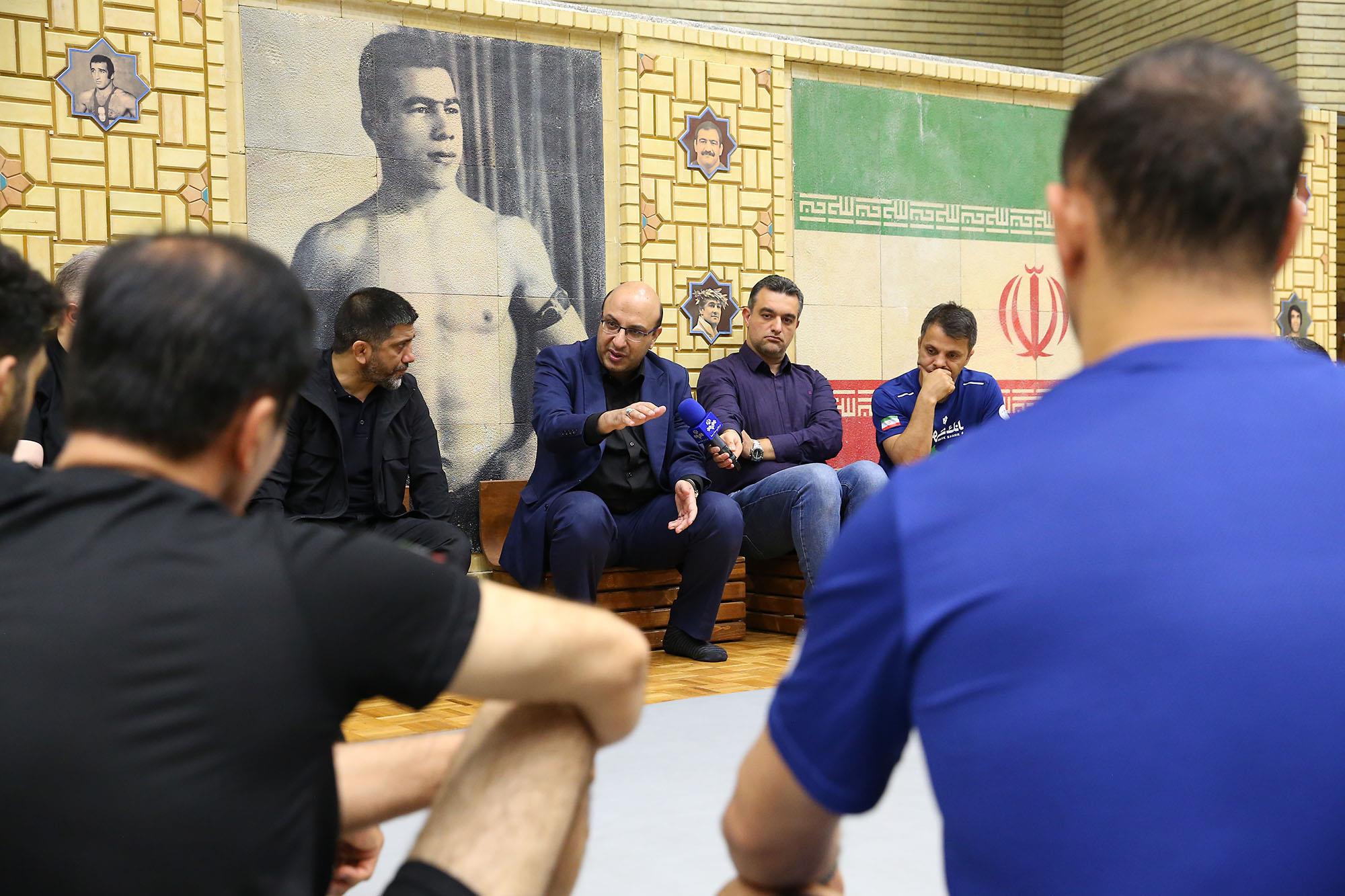 بازدید دبیرکل کمیته ملی المپیک از اردو کشتی آزاد و فرنگی- 8