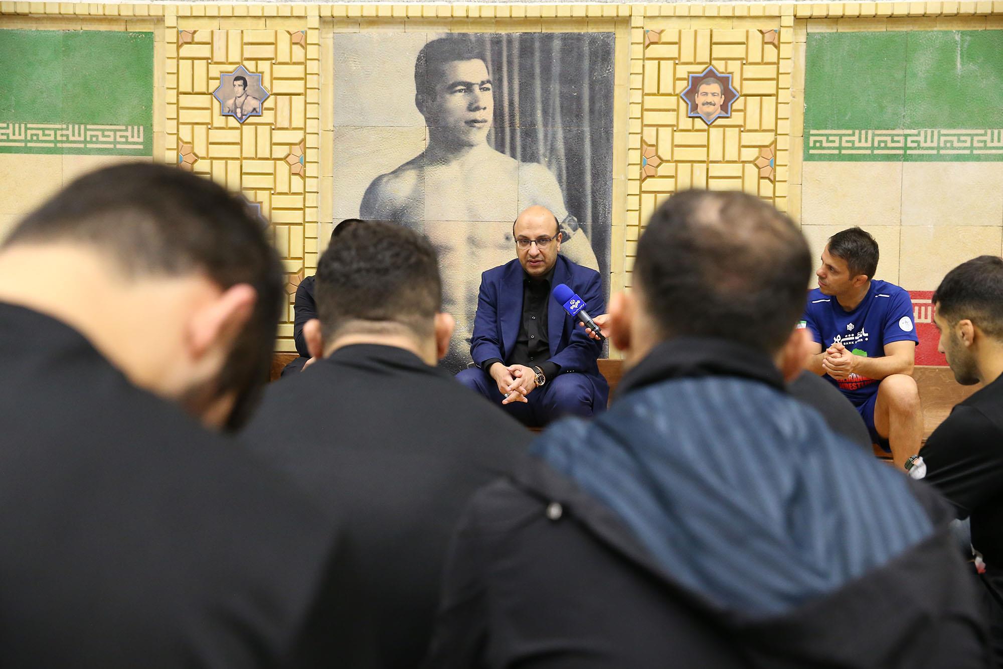 بازدید دبیرکل کمیته ملی المپیک از اردو کشتی آزاد و فرنگی- 11