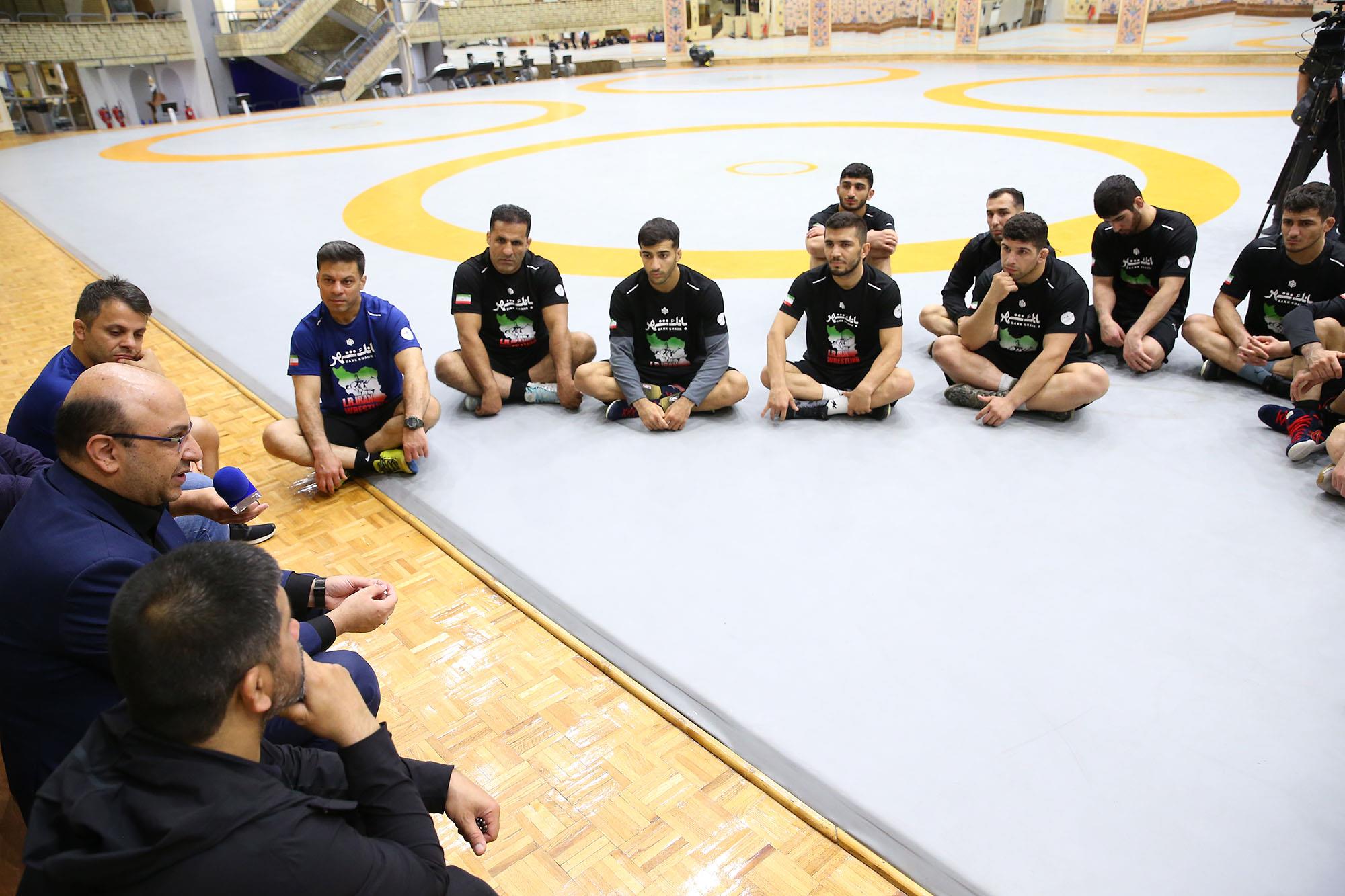 بازدید دبیرکل کمیته ملی المپیک از اردو کشتی آزاد و فرنگی- 12