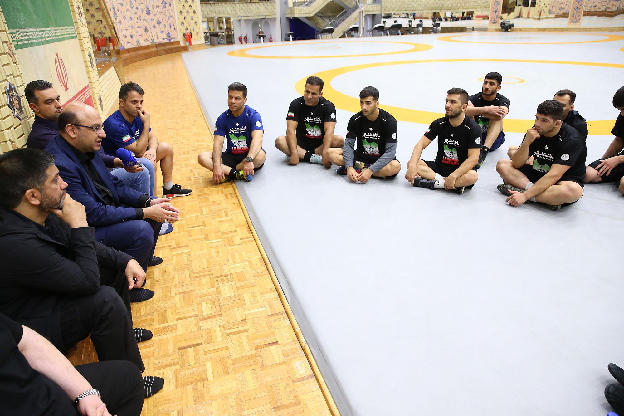 بازدید دبیرکل کمیته ملی المپیک از اردو کشتی آزاد و فرنگی- 13