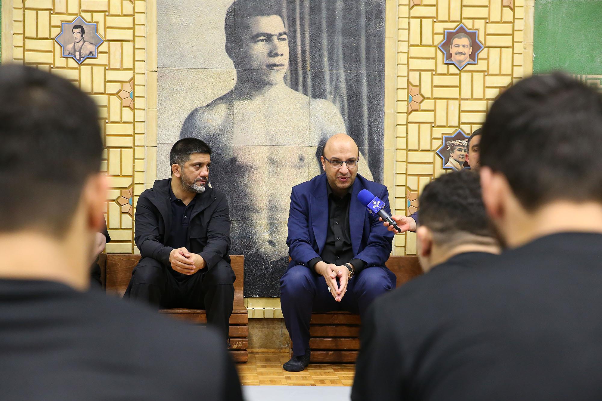 بازدید دبیرکل کمیته ملی المپیک از اردو کشتی آزاد و فرنگی- 14