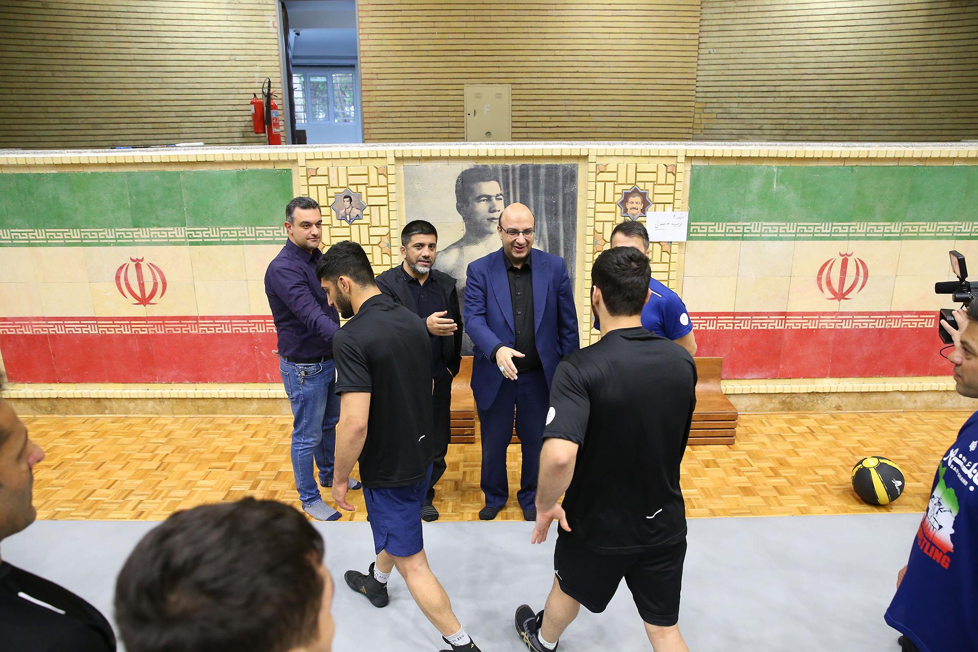 بازدید دبیرکل کمیته ملی المپیک از اردو کشتی آزاد و فرنگی- 18