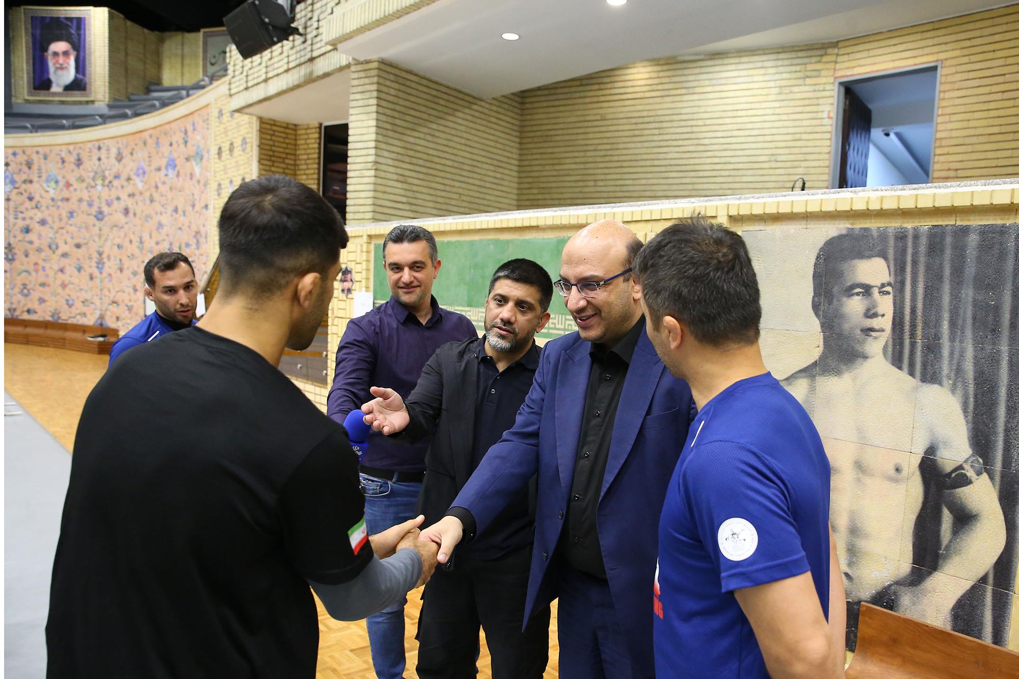 بازدید دبیرکل کمیته ملی المپیک از اردو کشتی آزاد و فرنگی- 19