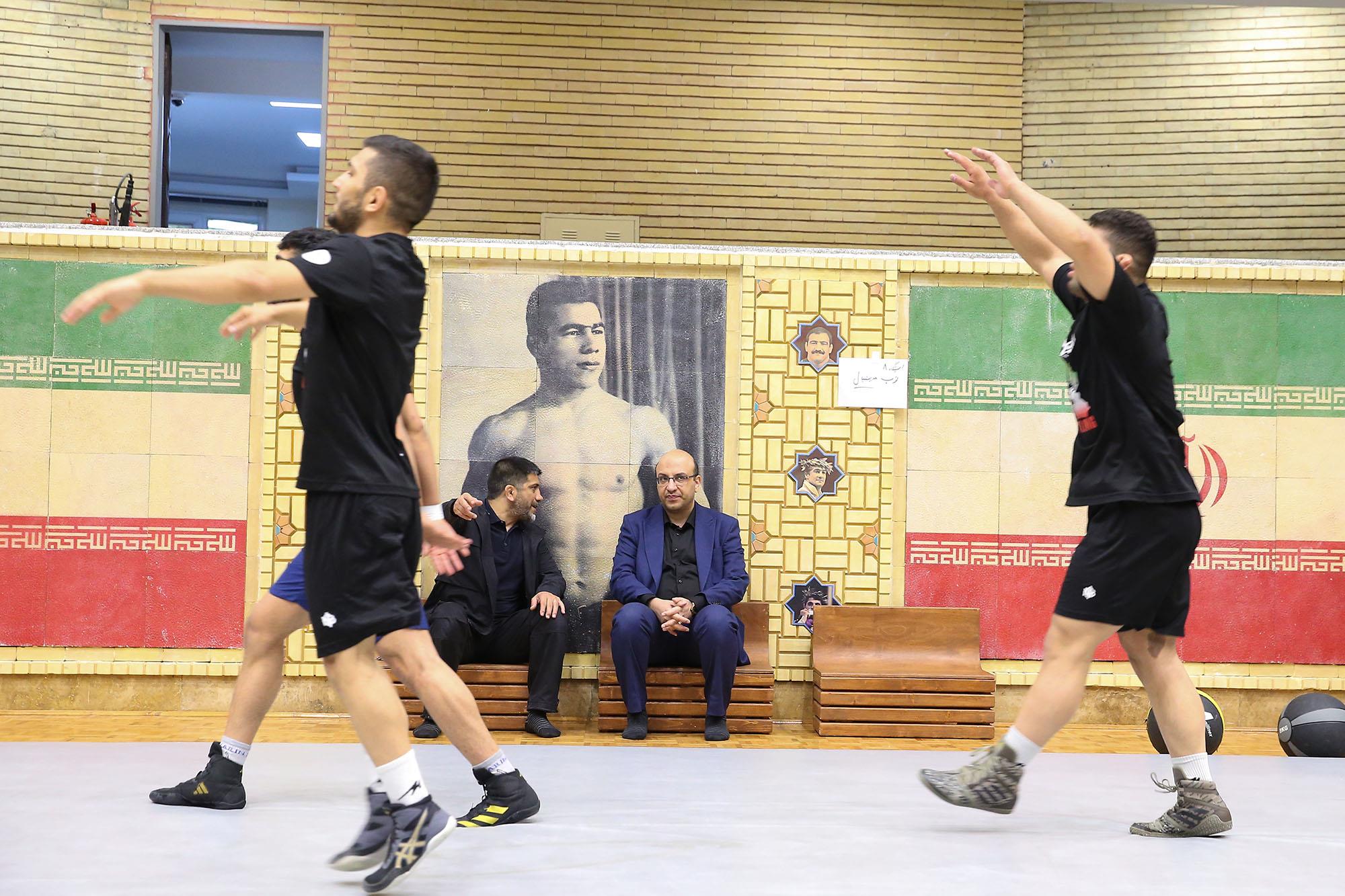 بازدید دبیرکل کمیته ملی المپیک از اردو کشتی آزاد و فرنگی- 21