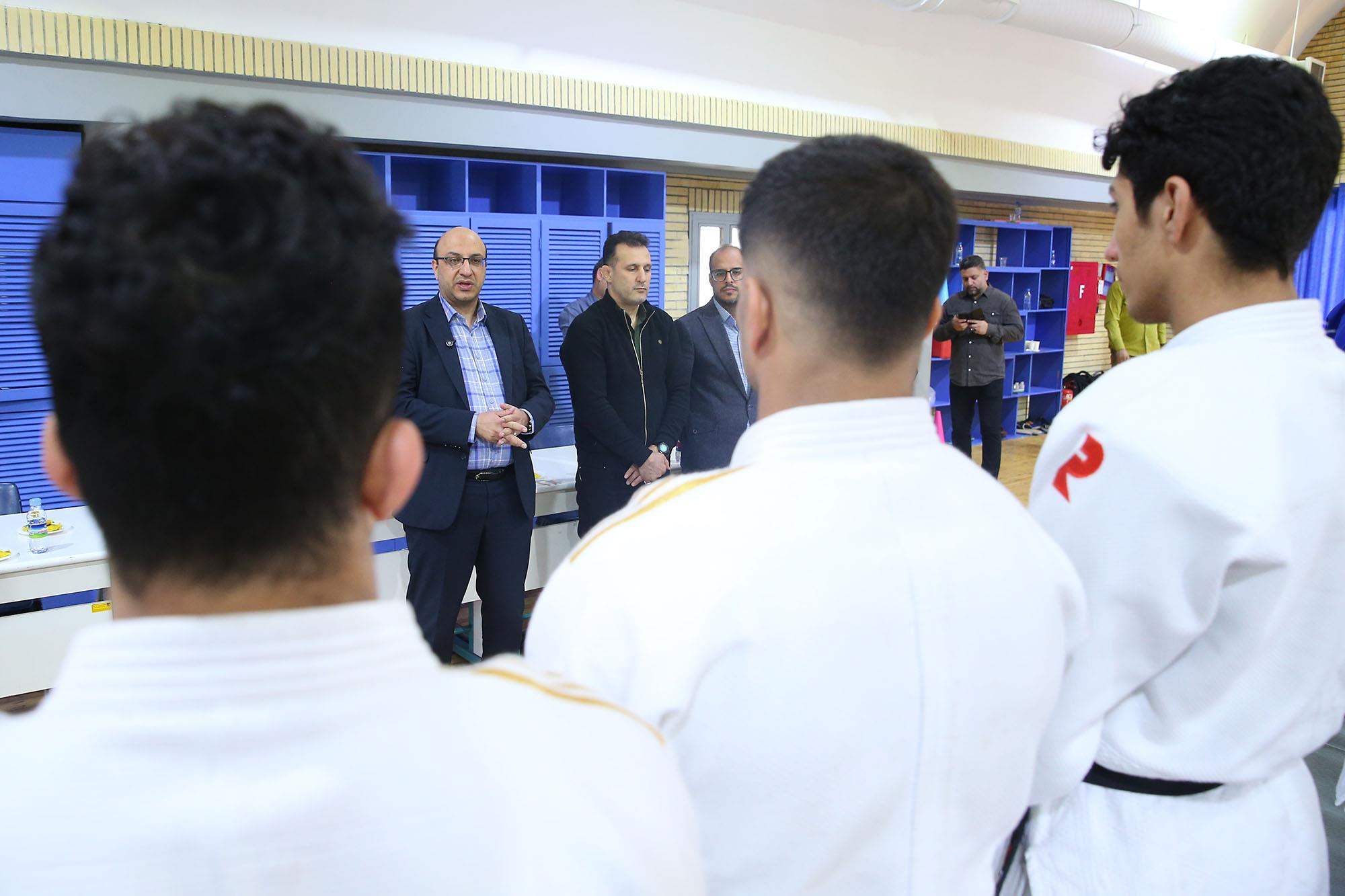 بازدید دبیرکل کمیته ملی المپیک از اردو جودو 4