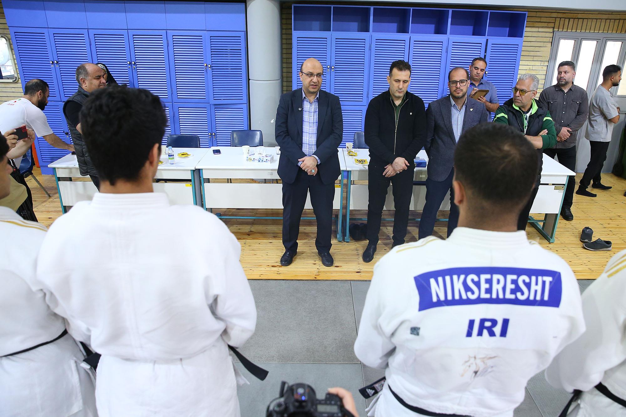 بازدید دبیرکل کمیته ملی المپیک از اردو جودو 5