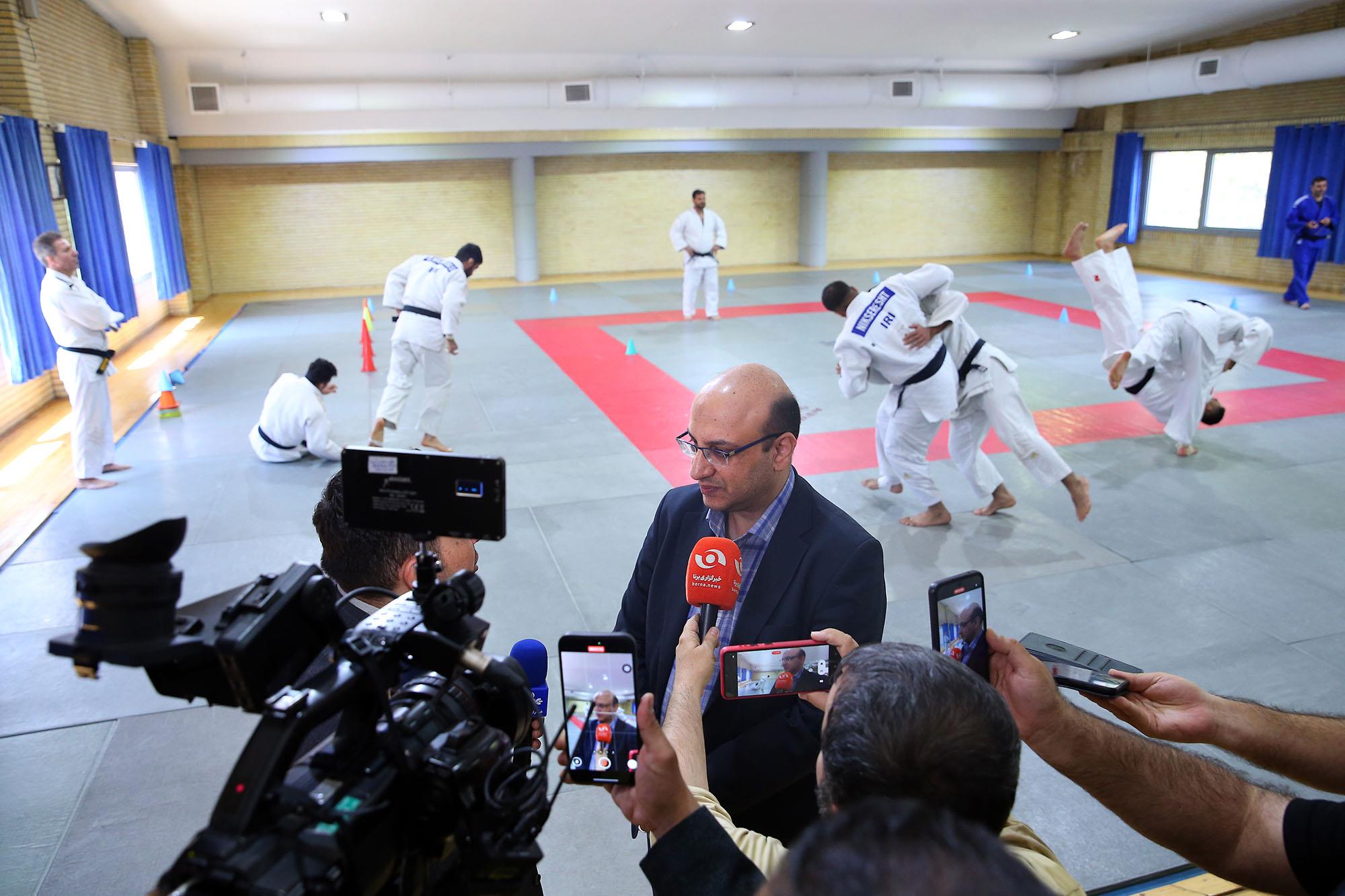 بازدید دبیرکل کمیته ملی المپیک از اردو جودو 7