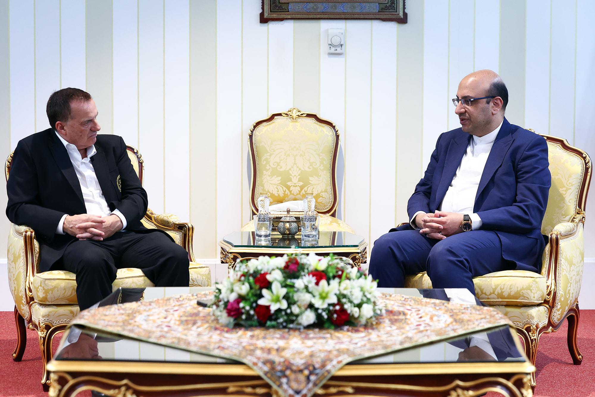 دیدار دبیرکل کمیته ملی المپیک با رییس فدراسیون جهانی موی تای 4