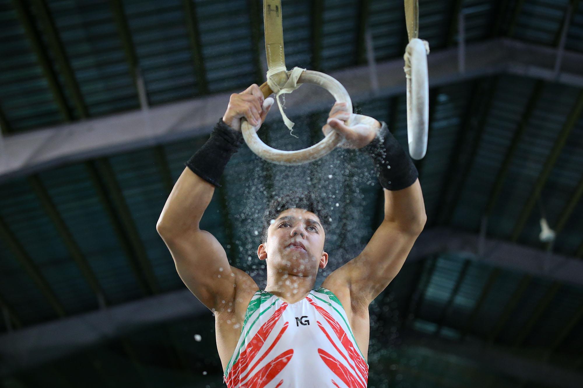 بازدید دبیرکل کمیته ملی المپیک از اردو ژیمناستیک 4