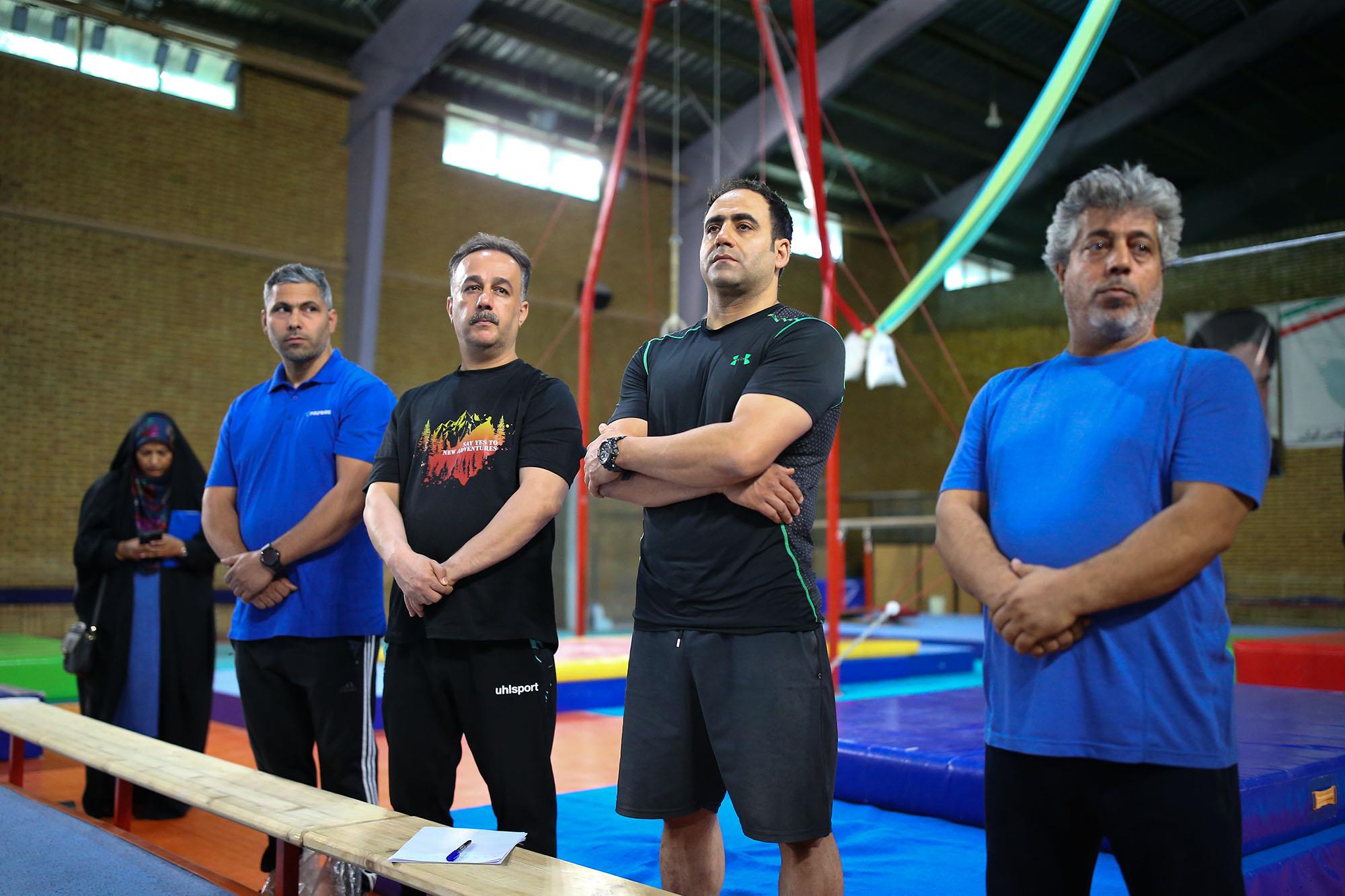 بازدید دبیرکل کمیته ملی المپیک از اردو ژیمناستیک 8