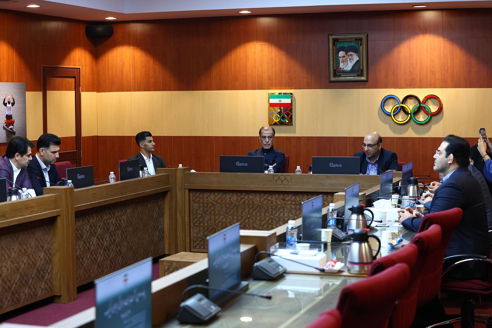 جلسه هیئت اجرایی کمیته ملی المپیک. 12