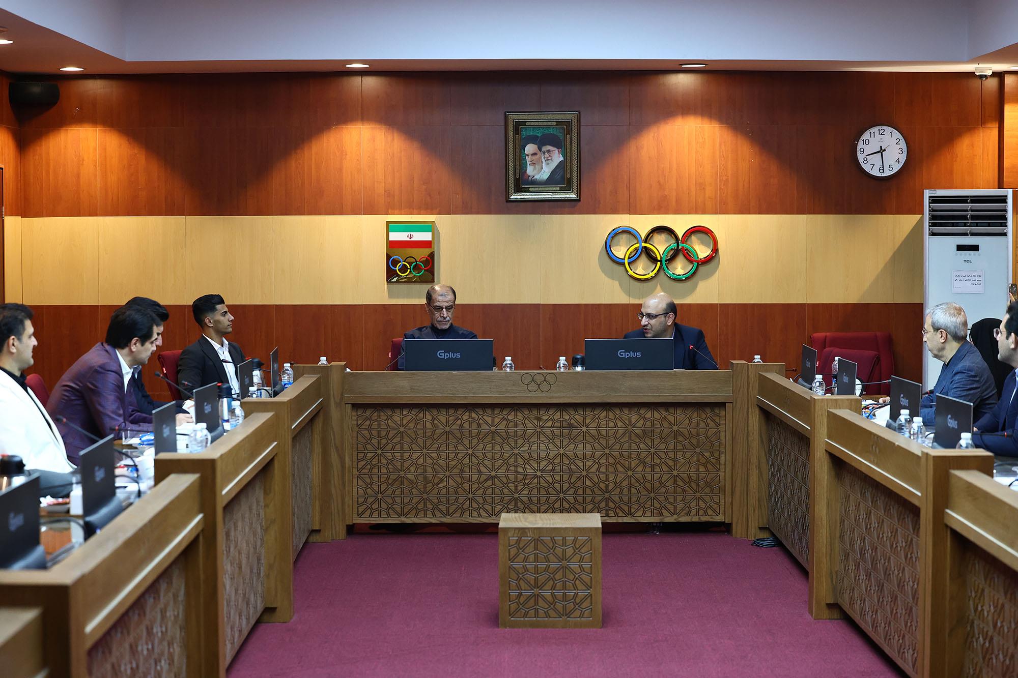 جلسه هیئت اجرایی کمیته ملی المپیک. 14