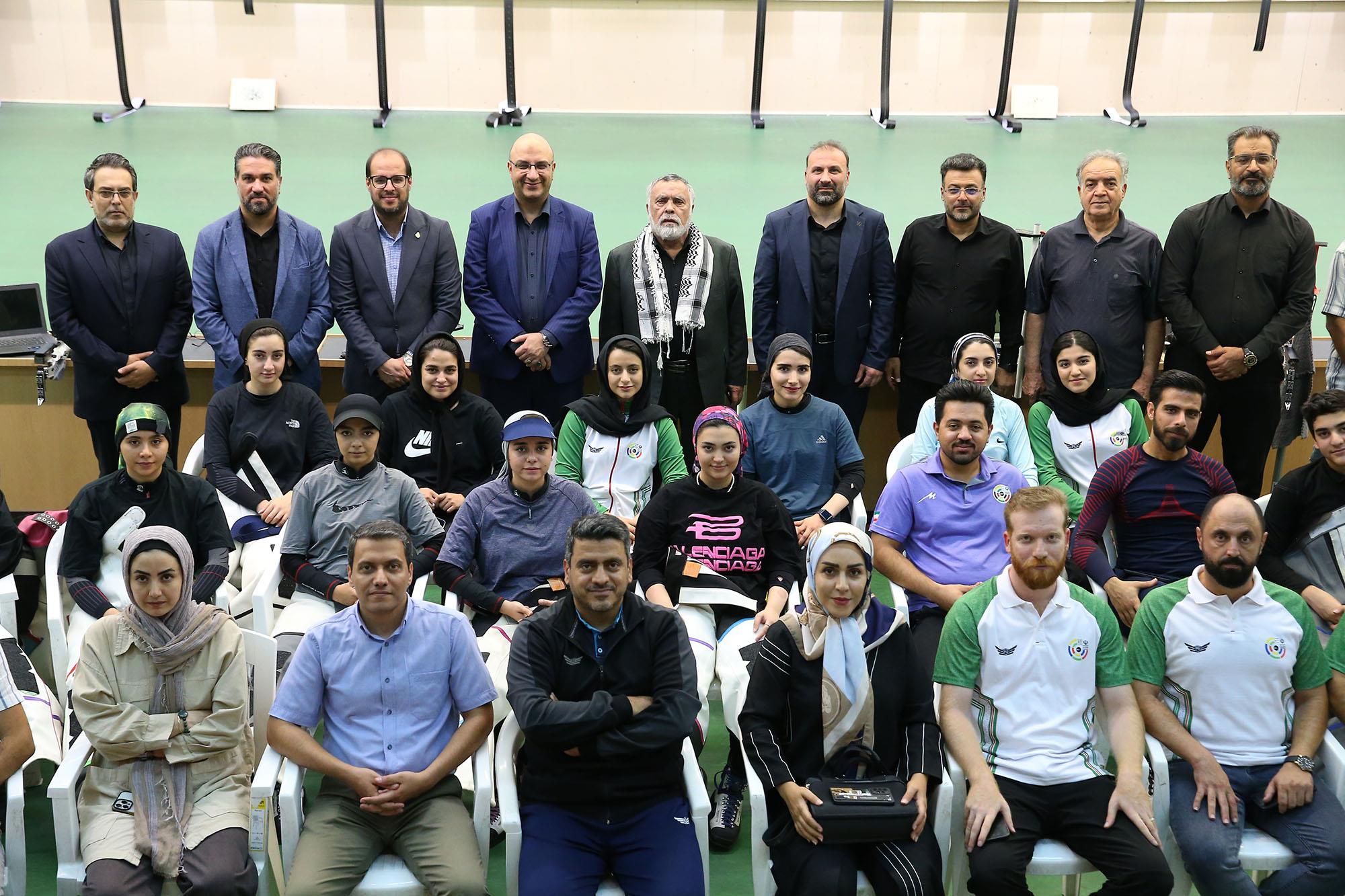 بازدید دبیرکل کمیته ملی المپیک از اردو تیراندازی 2