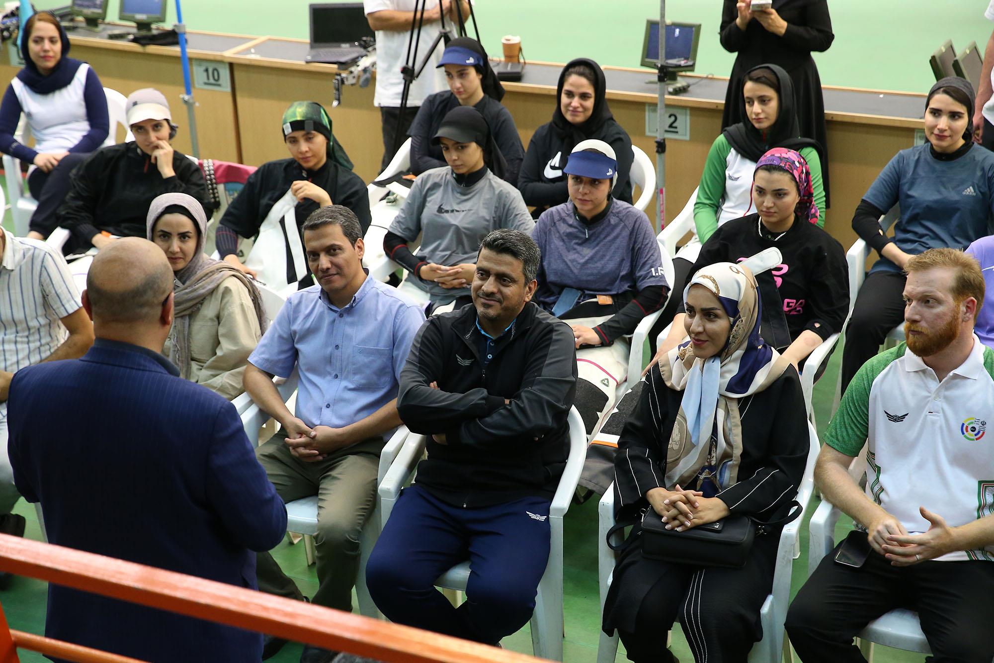 بازدید دبیرکل کمیته ملی المپیک از اردو تیراندازی 3