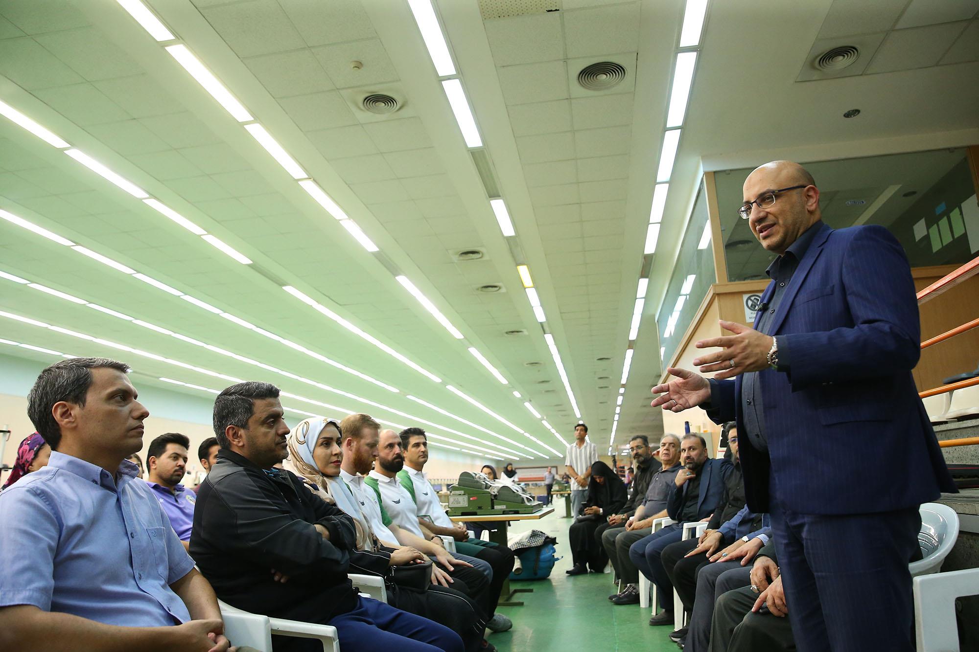 بازدید دبیرکل کمیته ملی المپیک از اردو تیراندازی 6