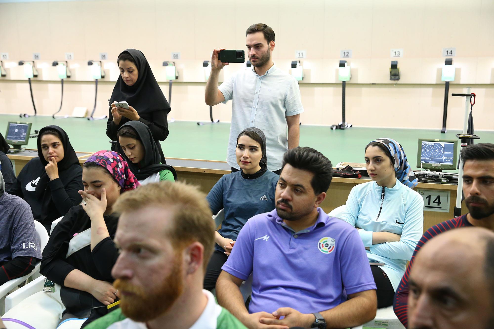 بازدید دبیرکل کمیته ملی المپیک از اردو تیراندازی 7