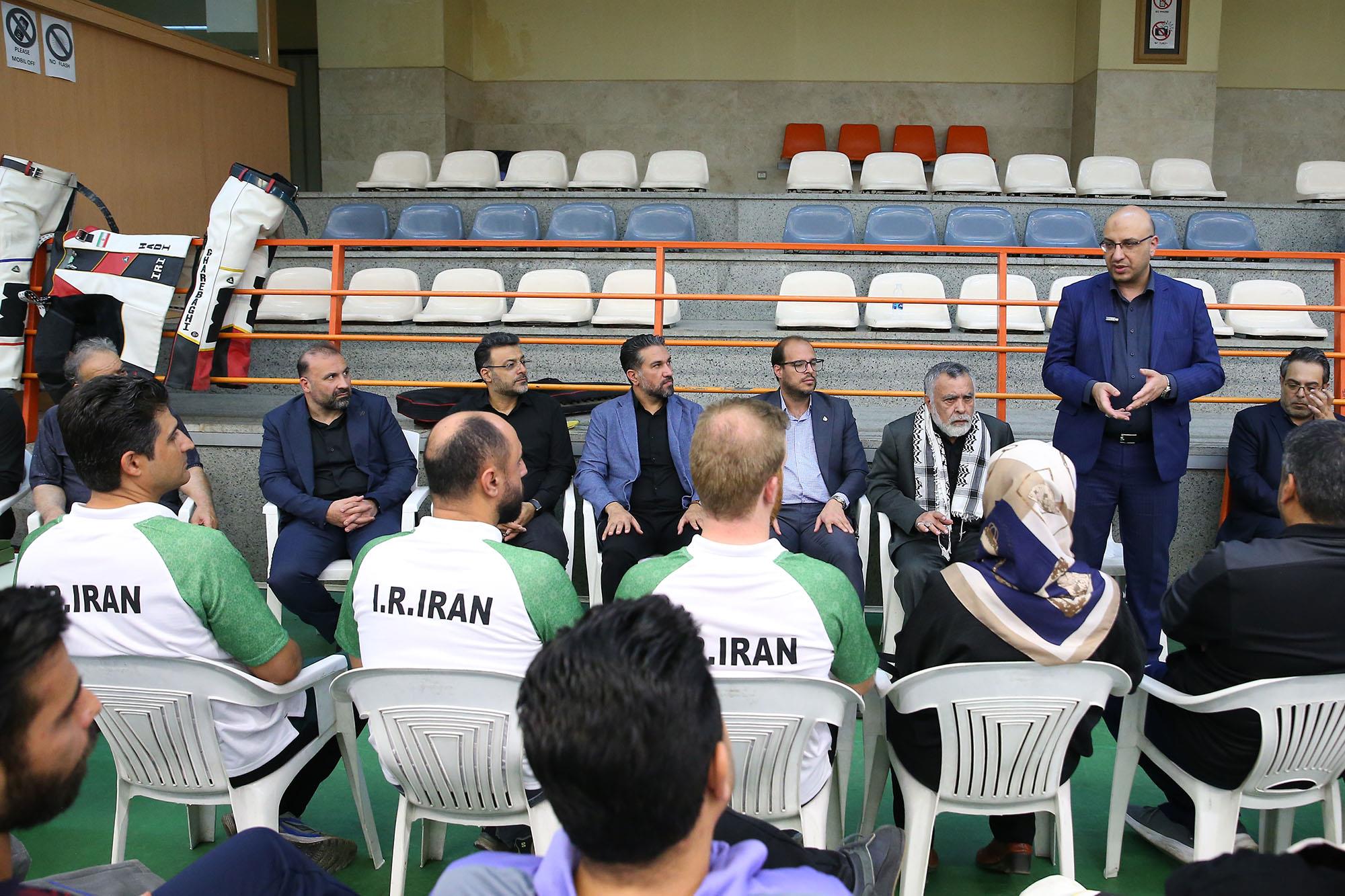 بازدید دبیرکل کمیته ملی المپیک از اردو تیراندازی 9